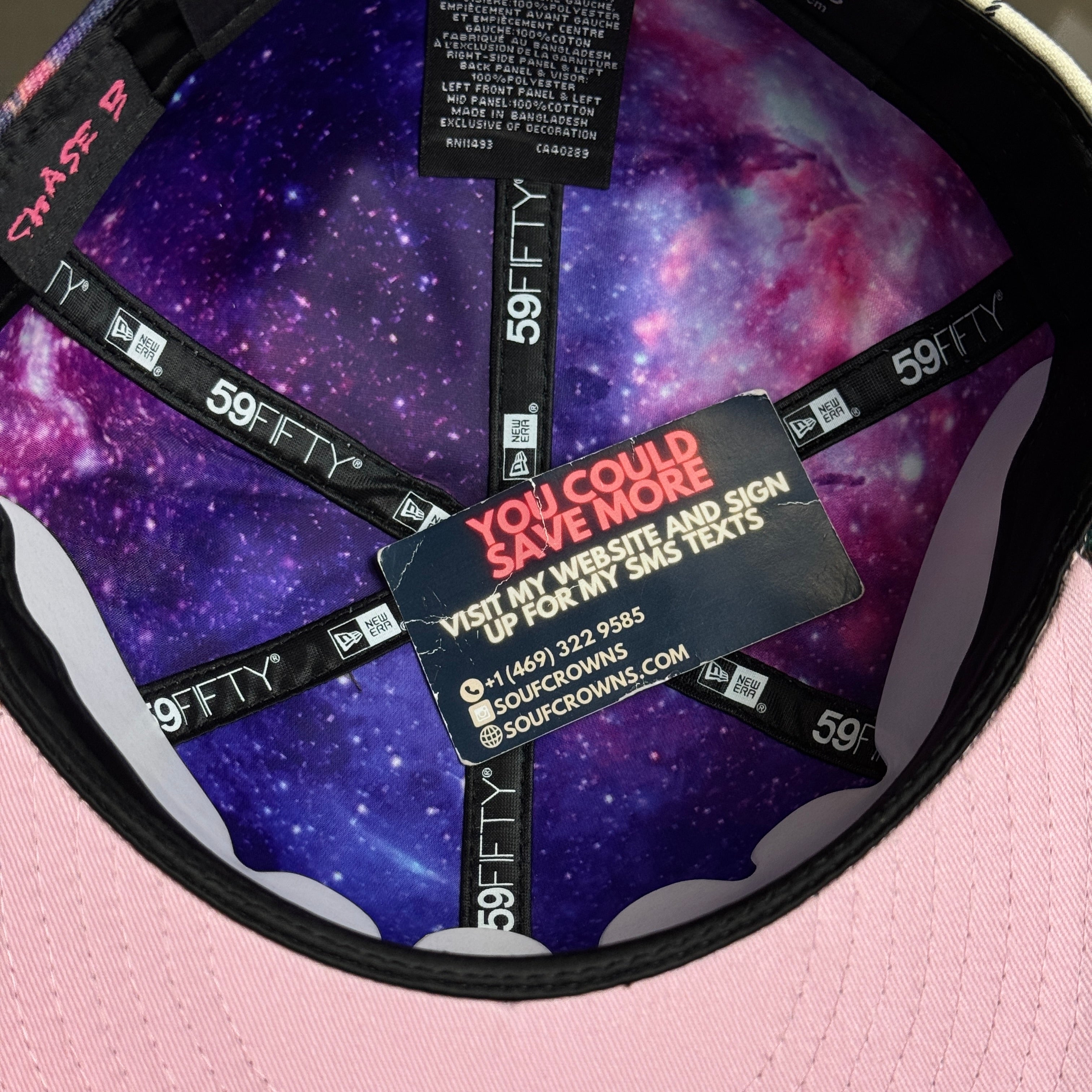 NWT 5/8 Multicolor Texas Rangers Chase B LidsHD 59fifty New Era Fitted Hat Cap