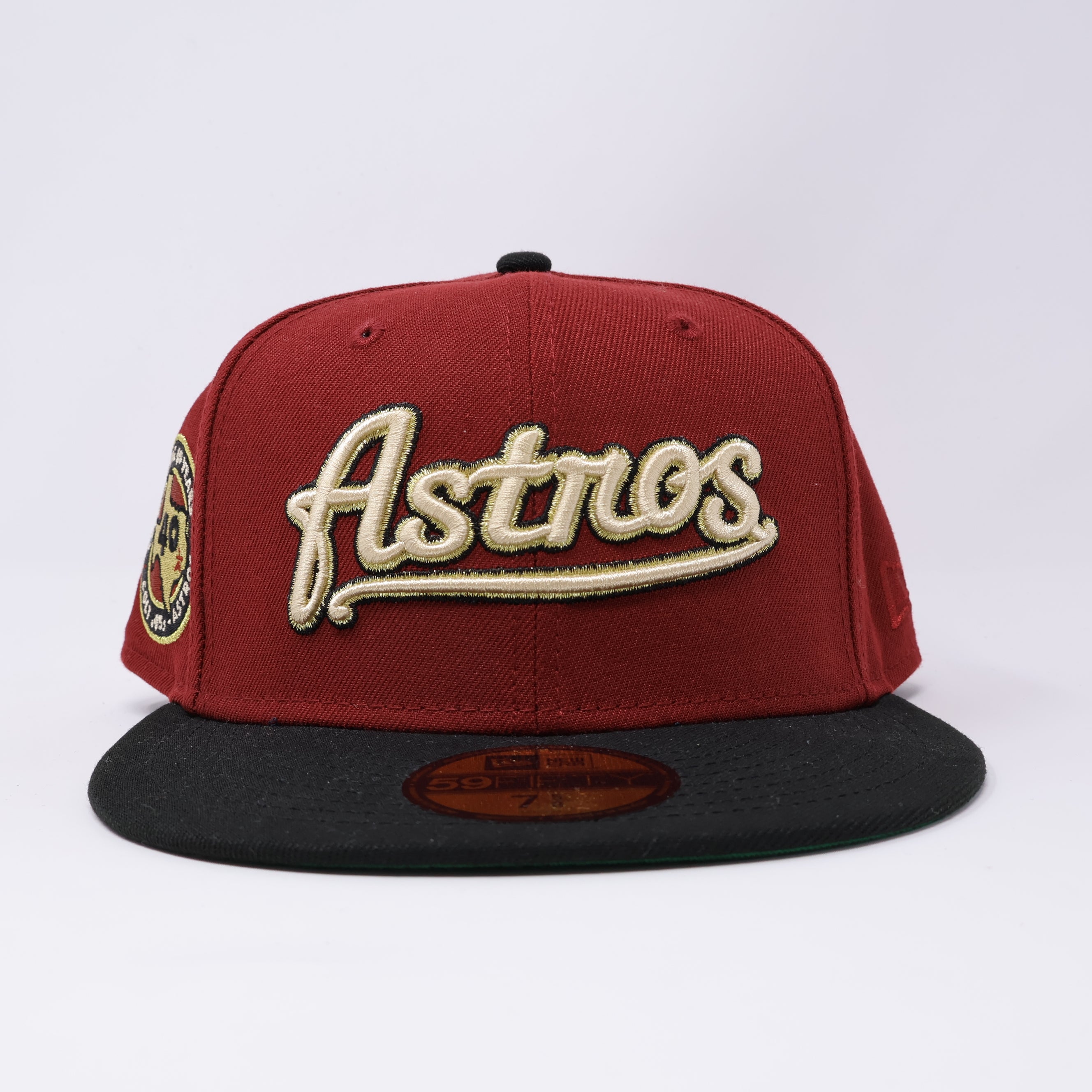 NWT Red Houston Astros Celebrating 40 Years 59fifty New Era Fitted Hat Cap