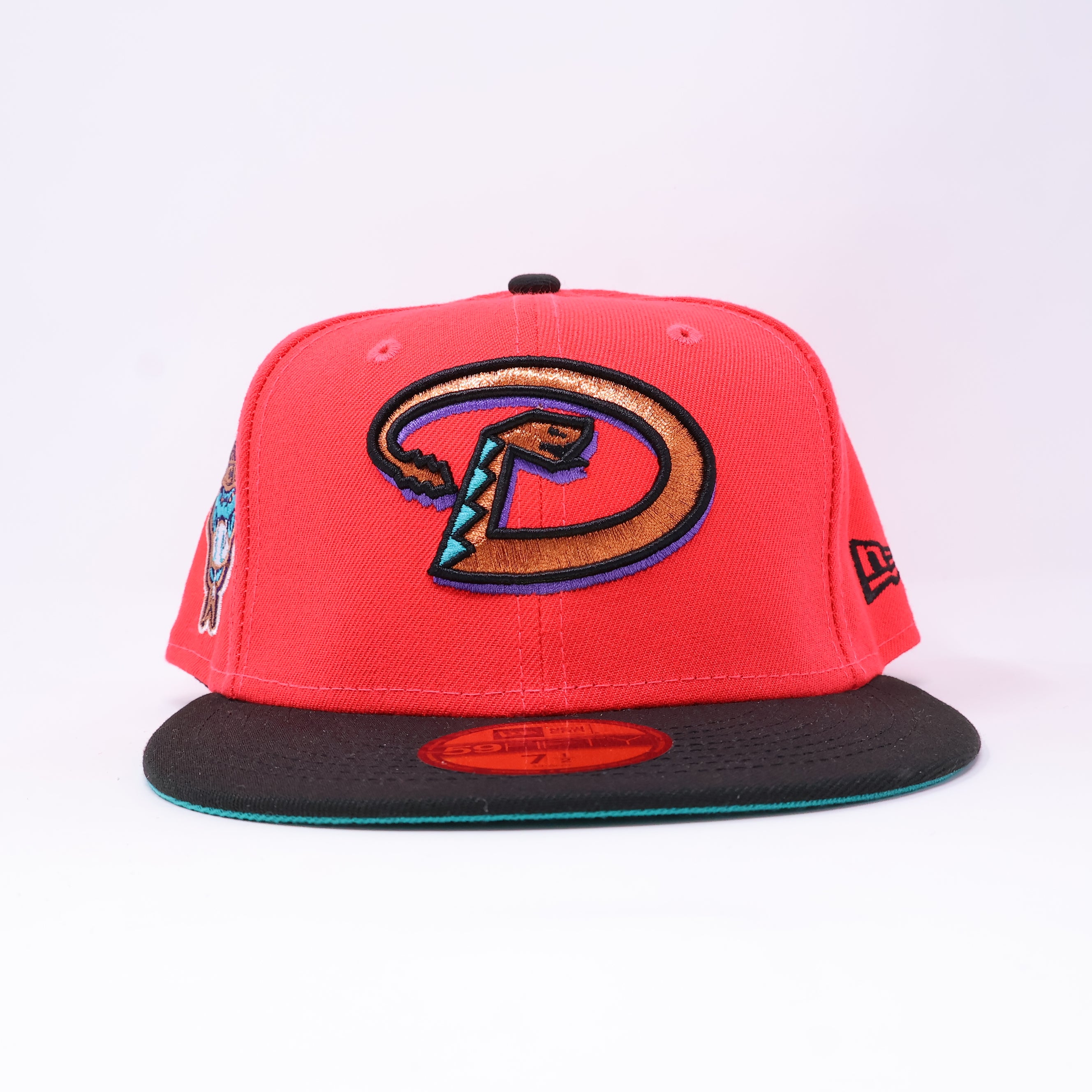 NWT 1/2 Pink Arizona Diamondbacks 1998 Inaugural 59FIFTY New Era Fitted Hat Cap