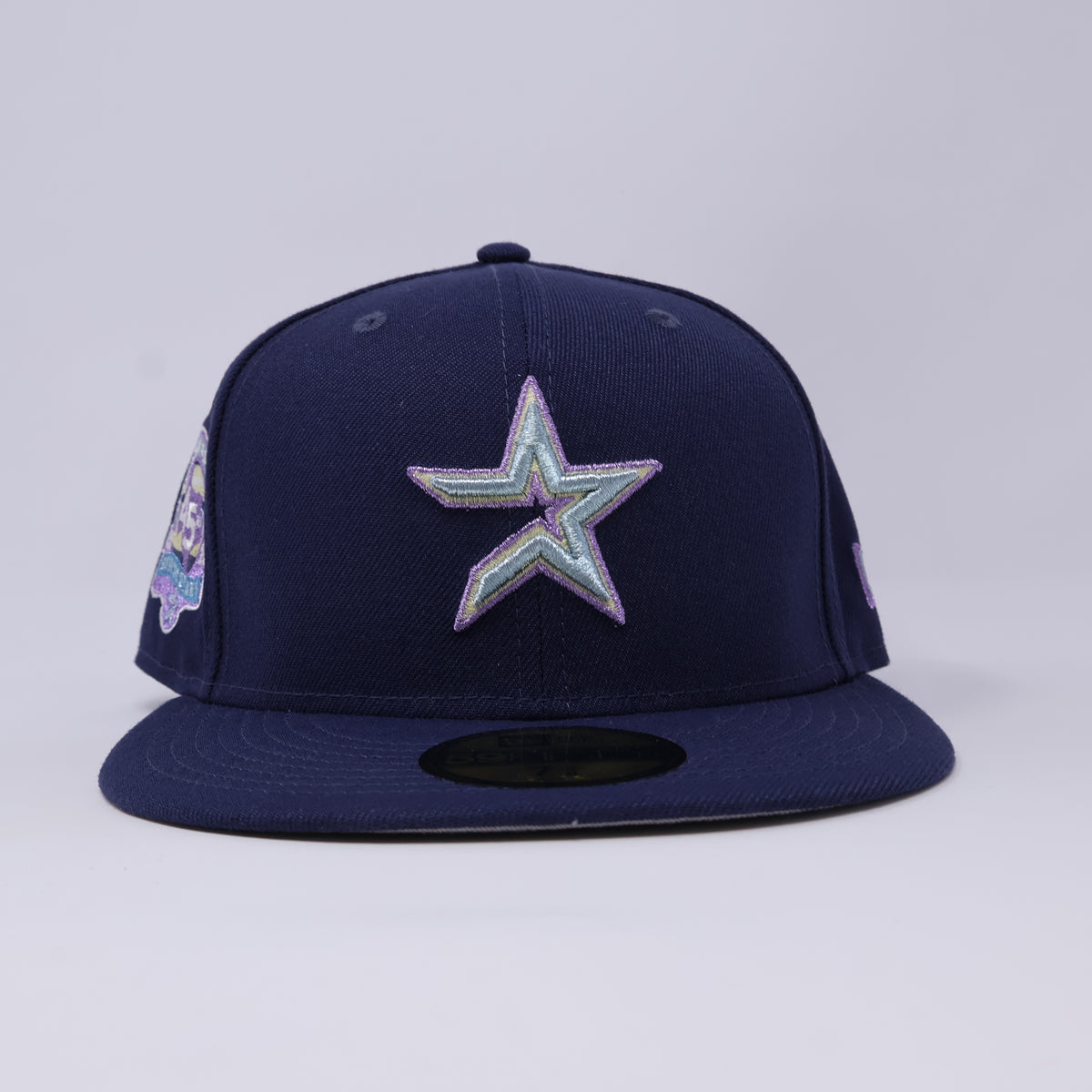 NWT 3/8 Navy Houston Astros 45th Anniversary 59FIFTY New Era Fitted Hat Cap