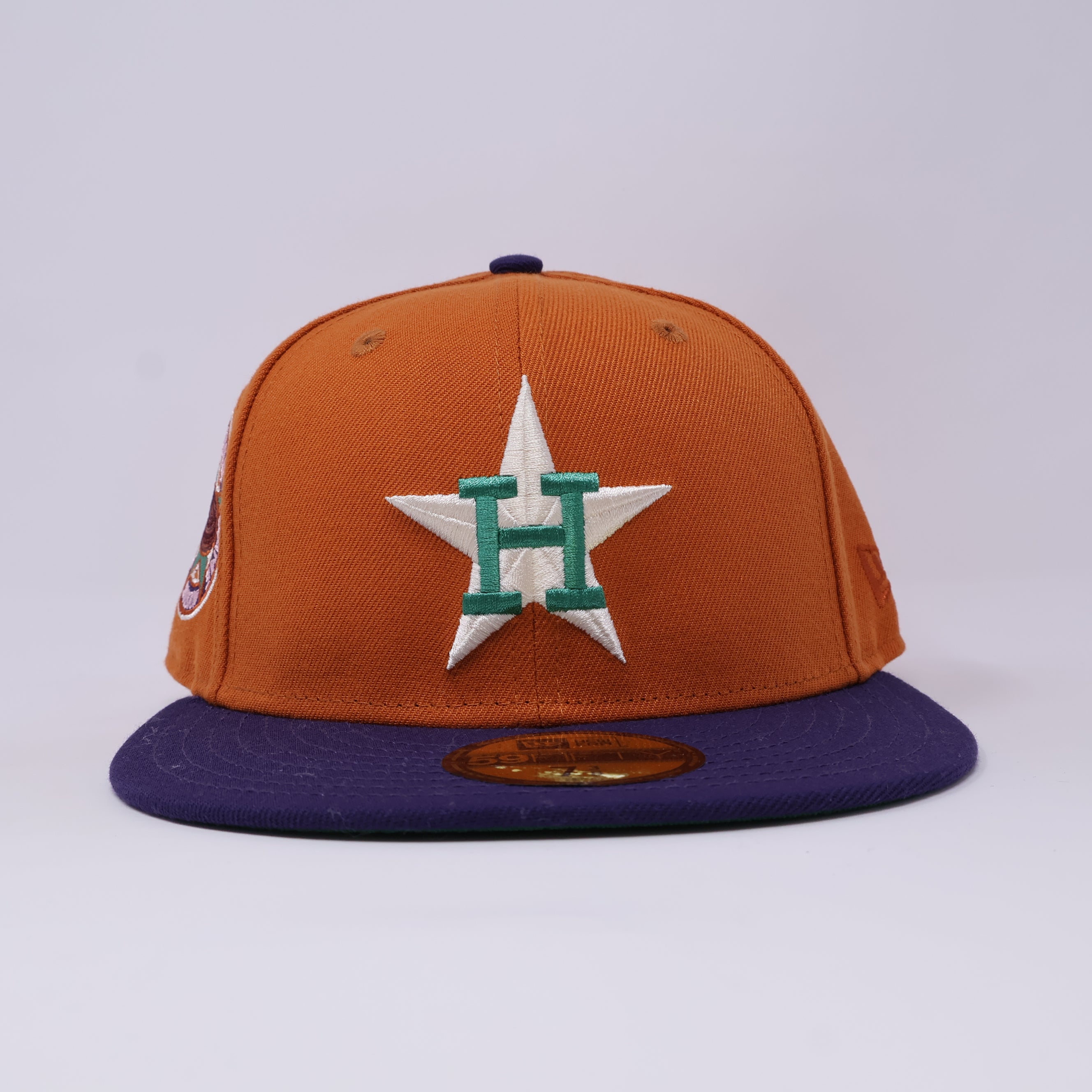 NWT 3/8 Orange Houston Astros 1968 All Star Game59FIFTY New Era Fitted Hat Cap