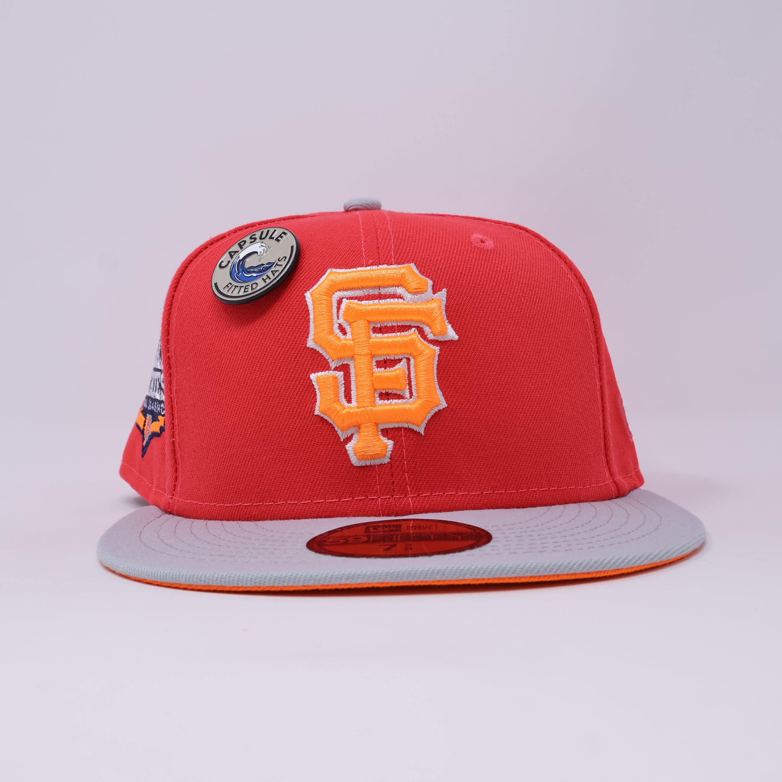 NWT 3/8 Pink San Francisco Giants 2012 World Series 59FIFTY New Era Fitted Hat Cap