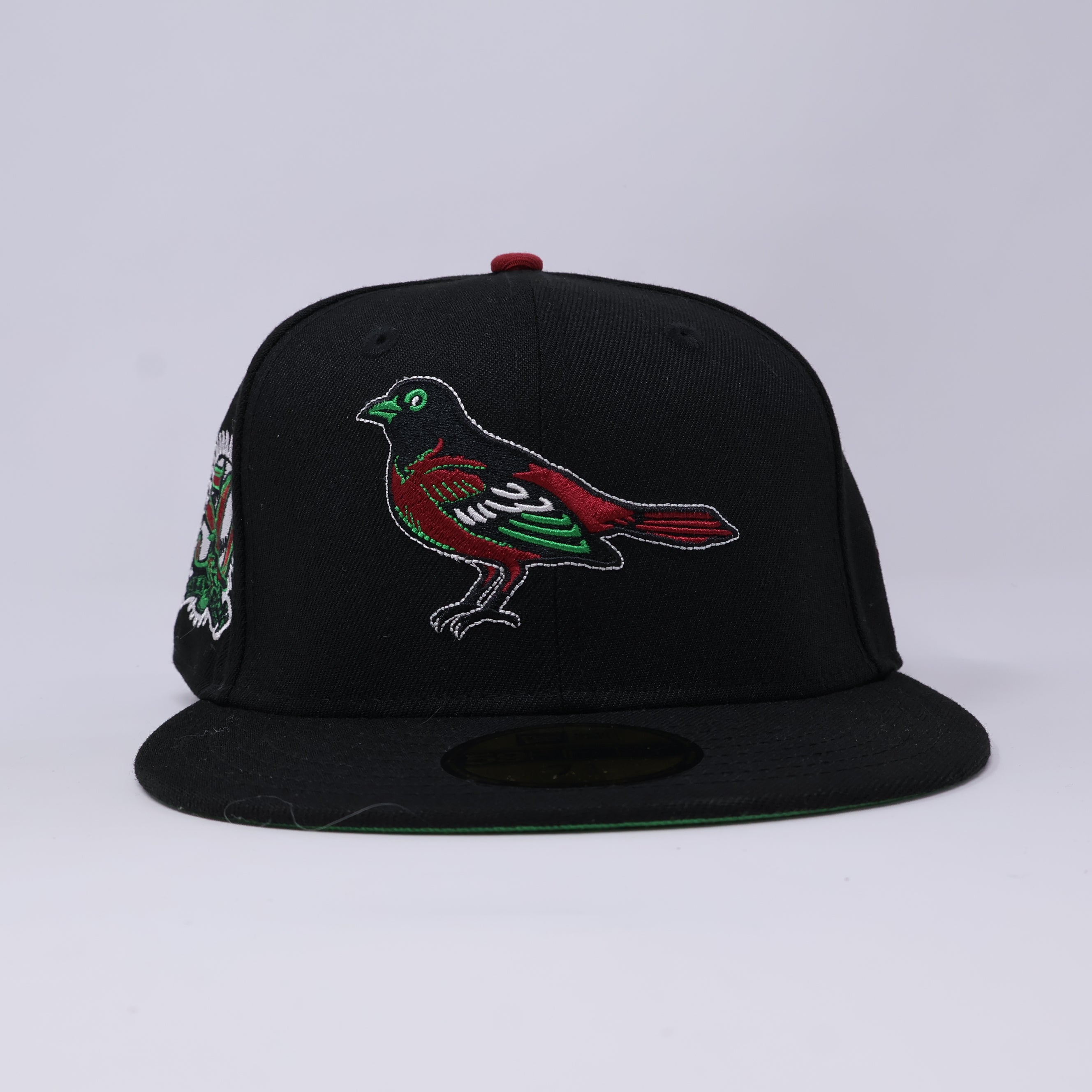 NWT 3/8 Black Baltimore Orioles 50th Anniversary 59fifty New Era Fitted Hat Cap