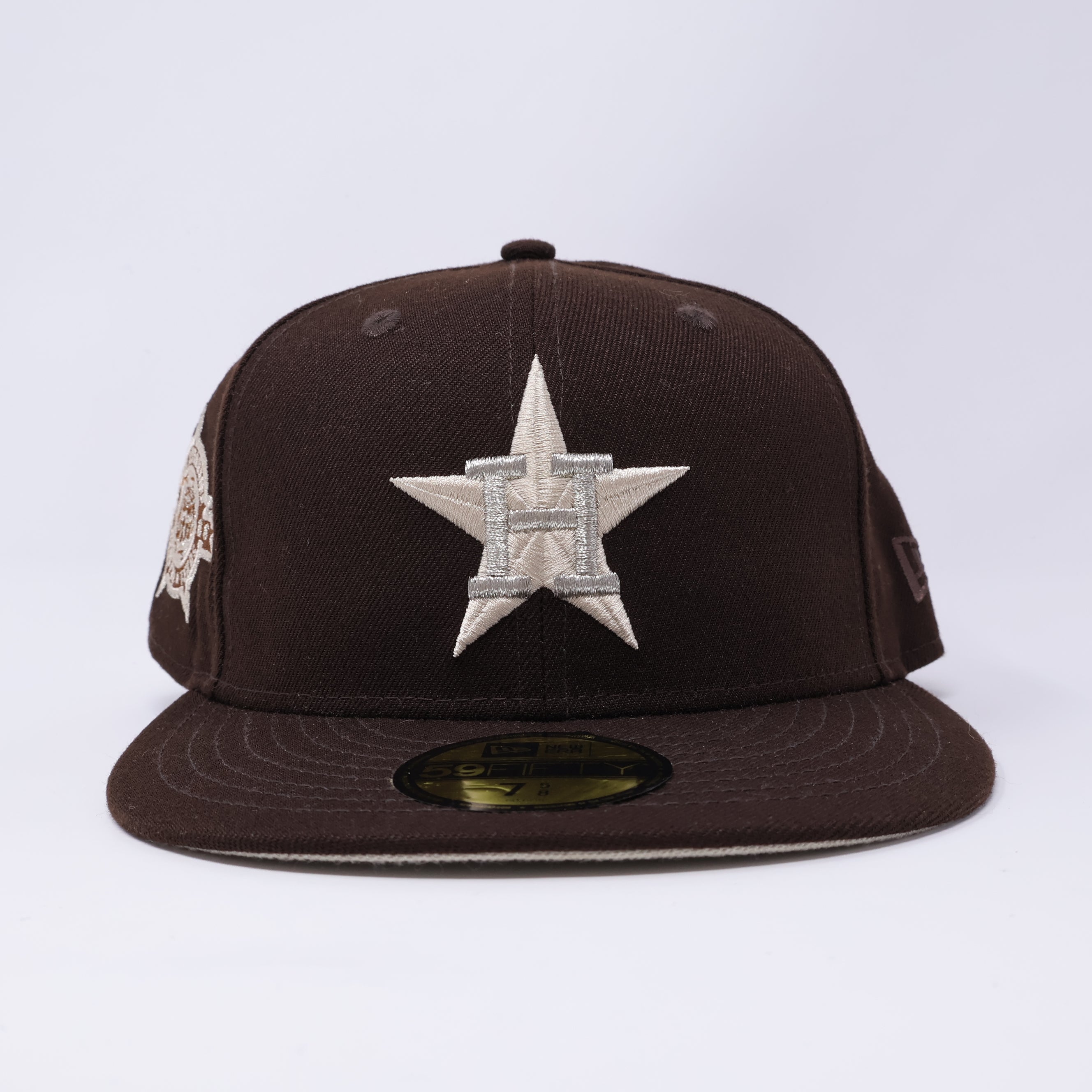 NWT 5/8 Brown Houston Astros 1986 All Star Game 59fifty New Era Fitted Hat Cap