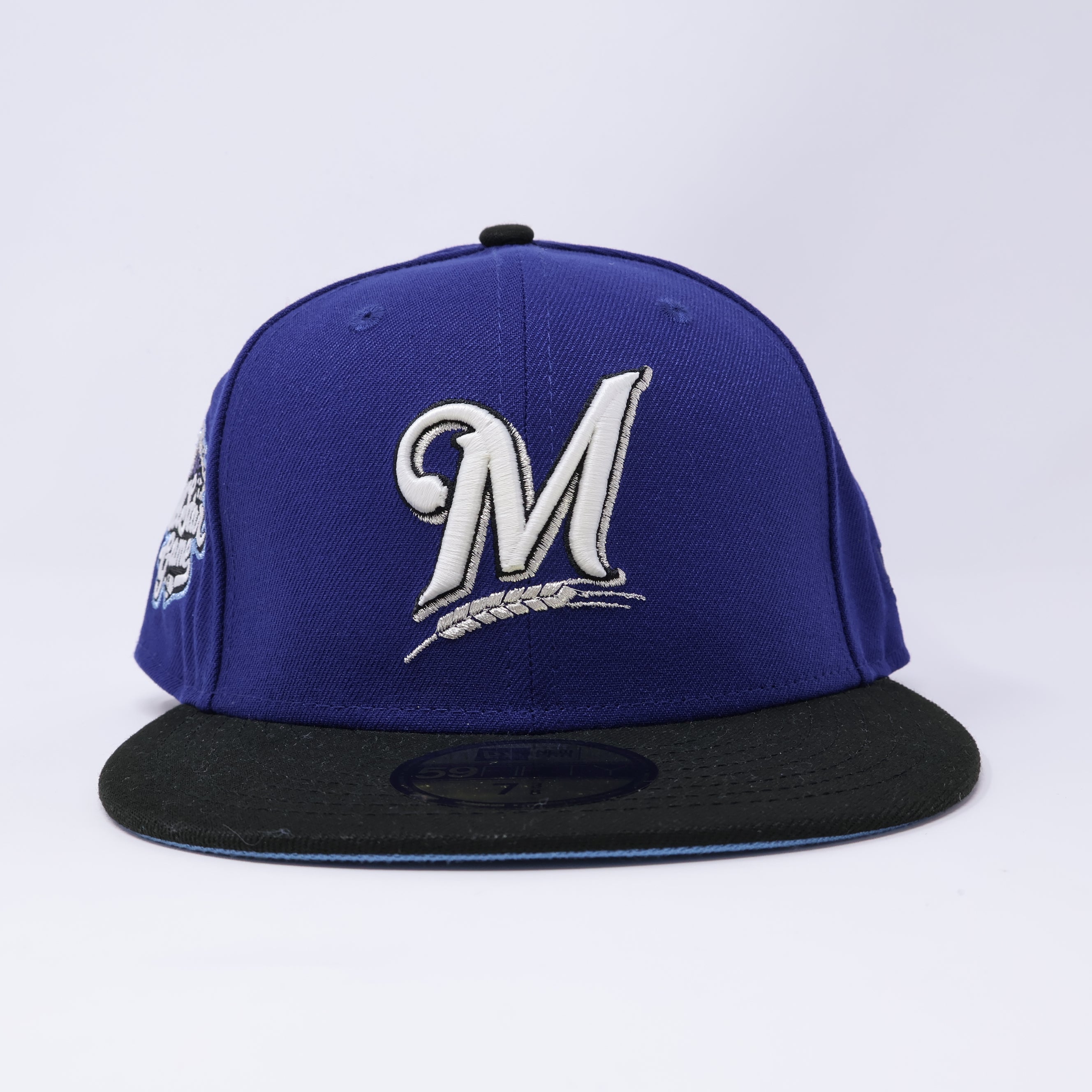NWT 3/8 Blue Milwaukee Brewers All Star Game 59fifty New Era Fitted Hat Cap