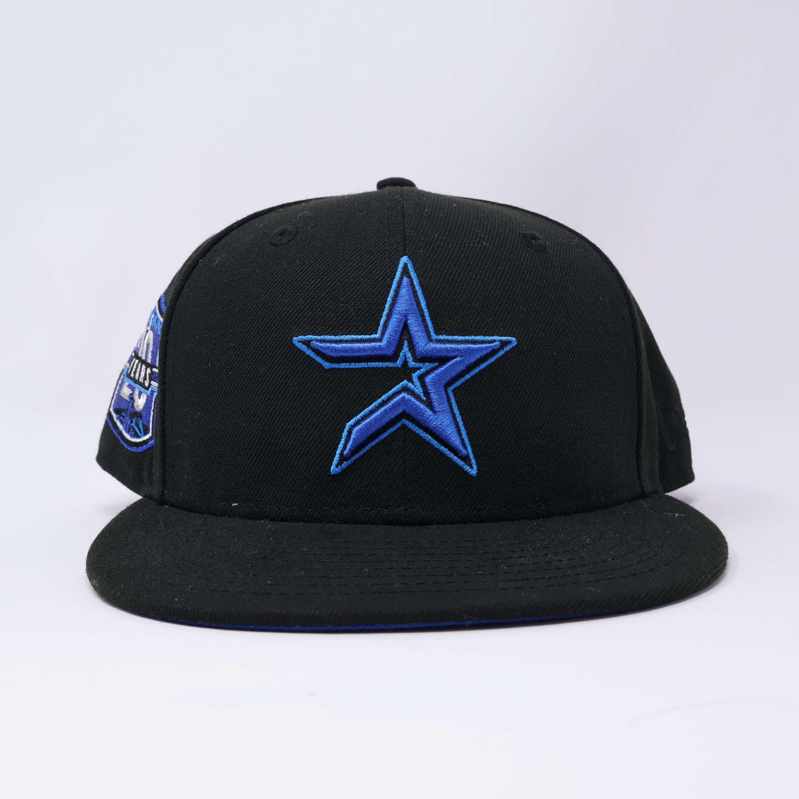 USED 3/4 Black Houston Astros 20 Years 59fifty New Era Fitted Hat Cap