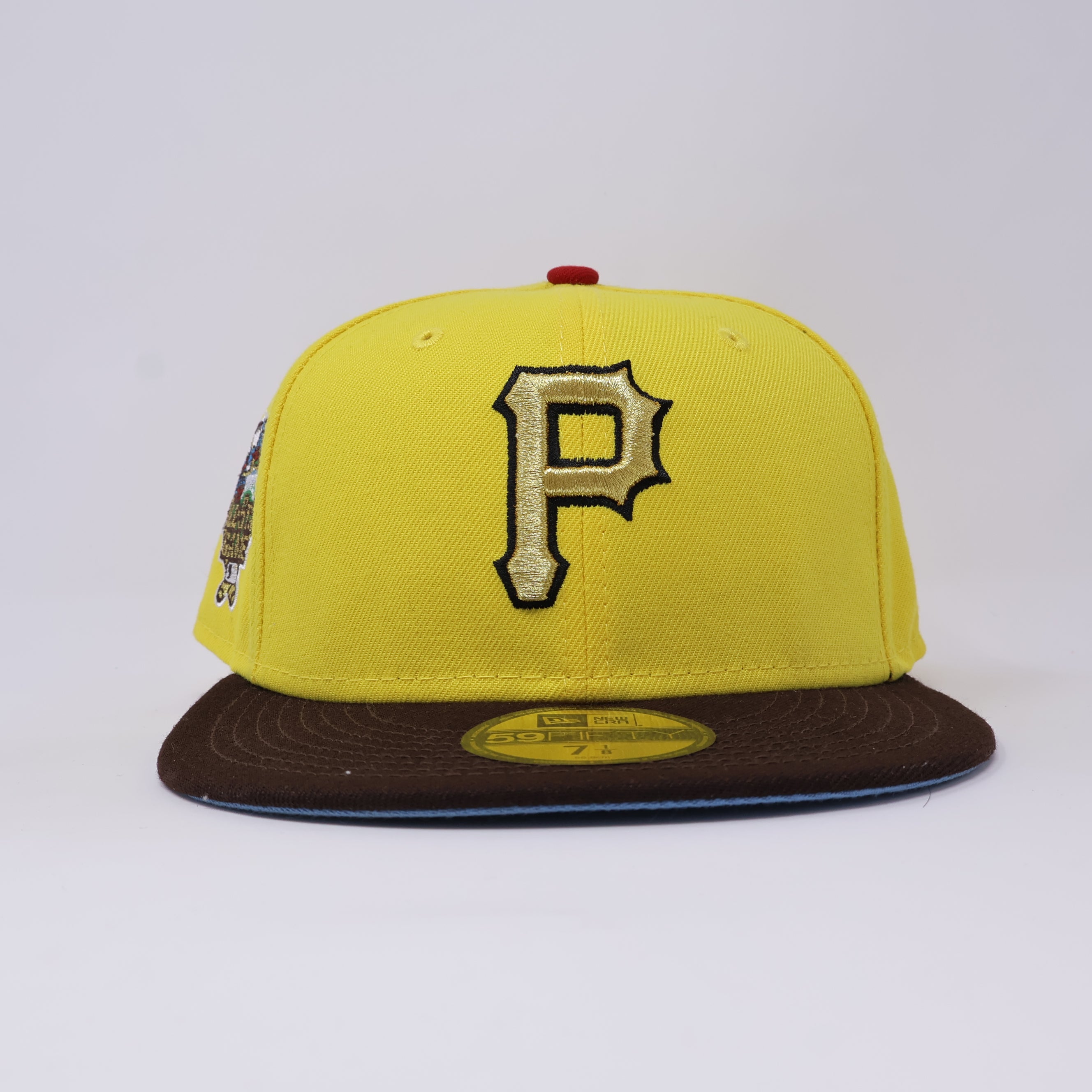 NWT 1/8 Yellow Pittsburgh Pirates 2006 All Star Game 59fifty New Era Fitted Hat Cap