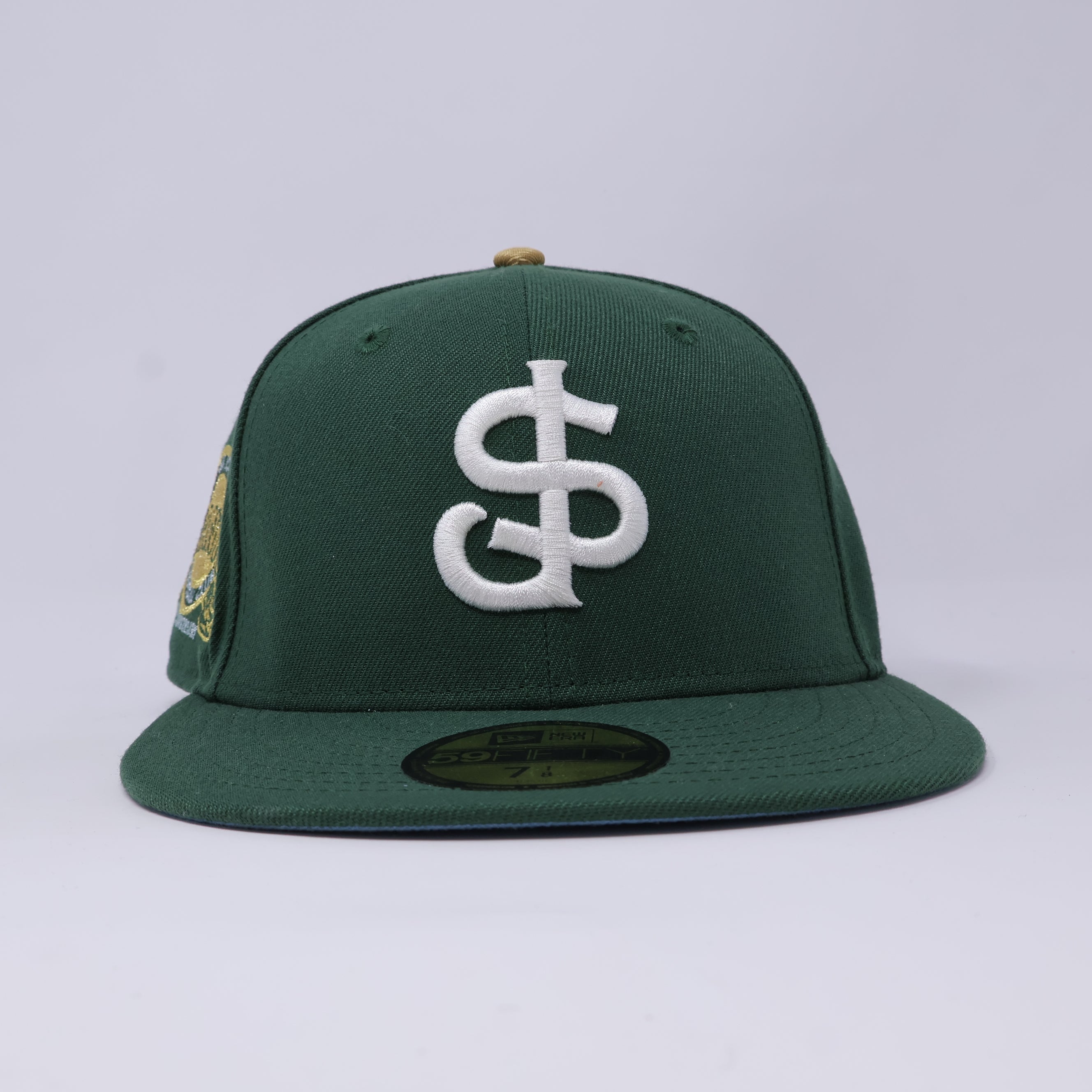 NWT 1/8 Green San Jose Giants 25th Anniversary 59fifty New Era Fitted Hat Cap