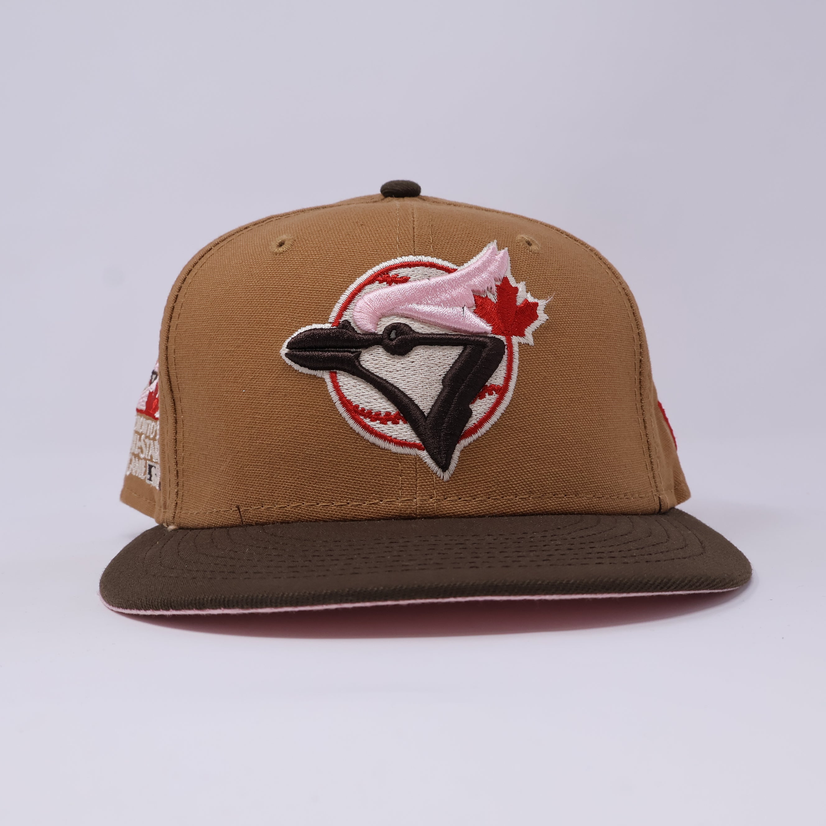 USED 7 Khaki Toronto Blue Jays 1991 All Star Game 59fifty New Era Fitted Hat Cap