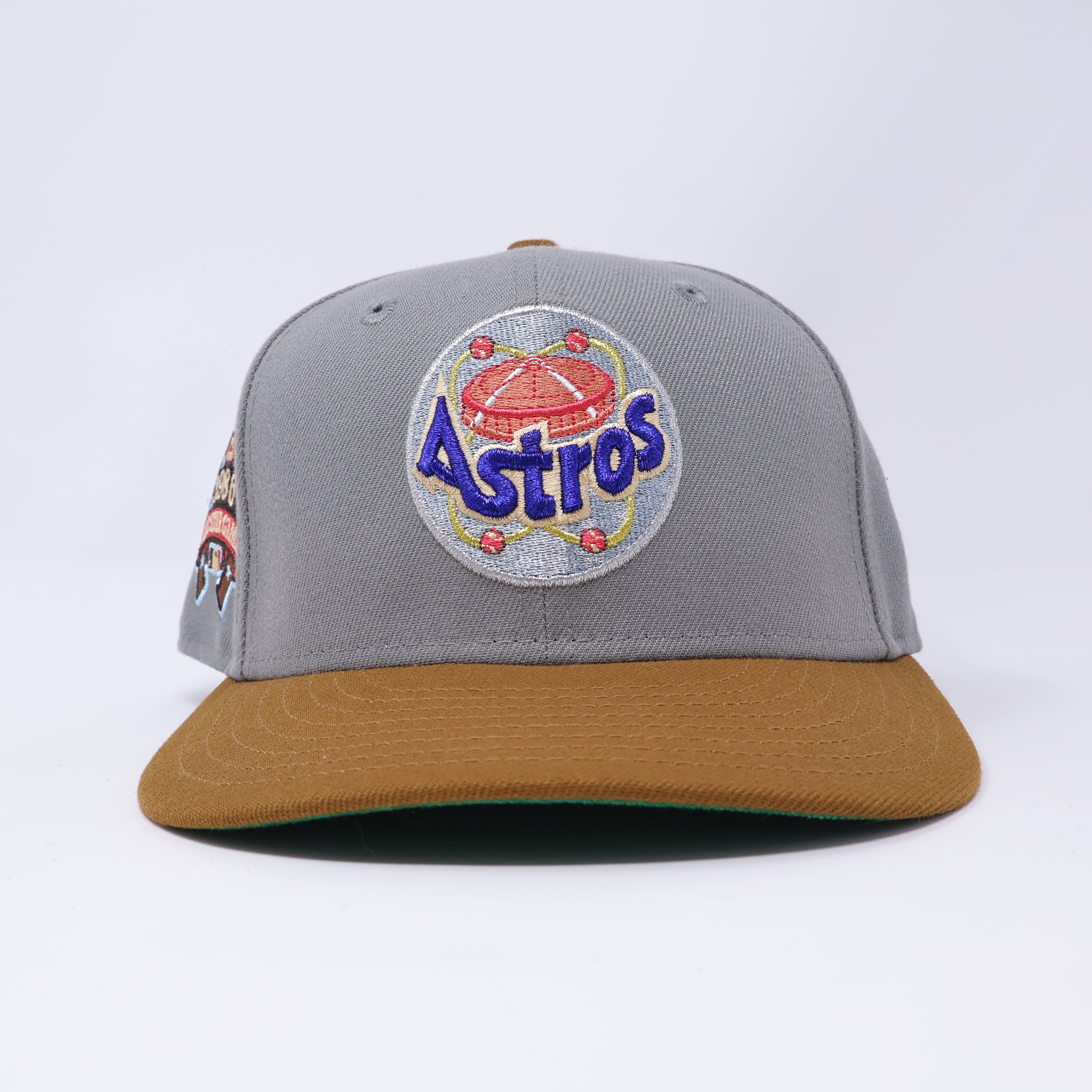 USED 1/4 Gray Houston Astros 1986 All Star Game 59fifty New Era Fitted Hat Cap
