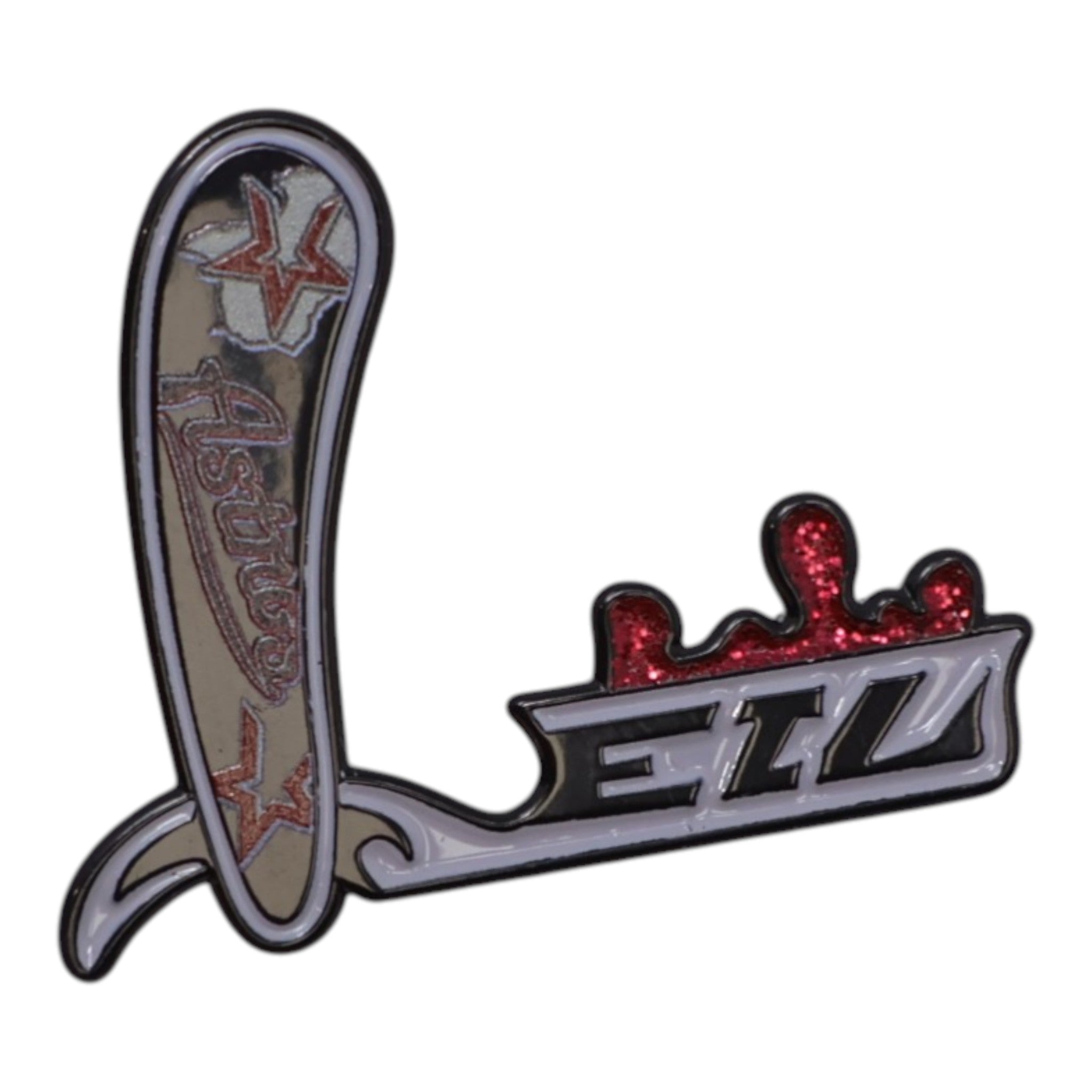 Barber Razor Houston Astros Graphic Pin