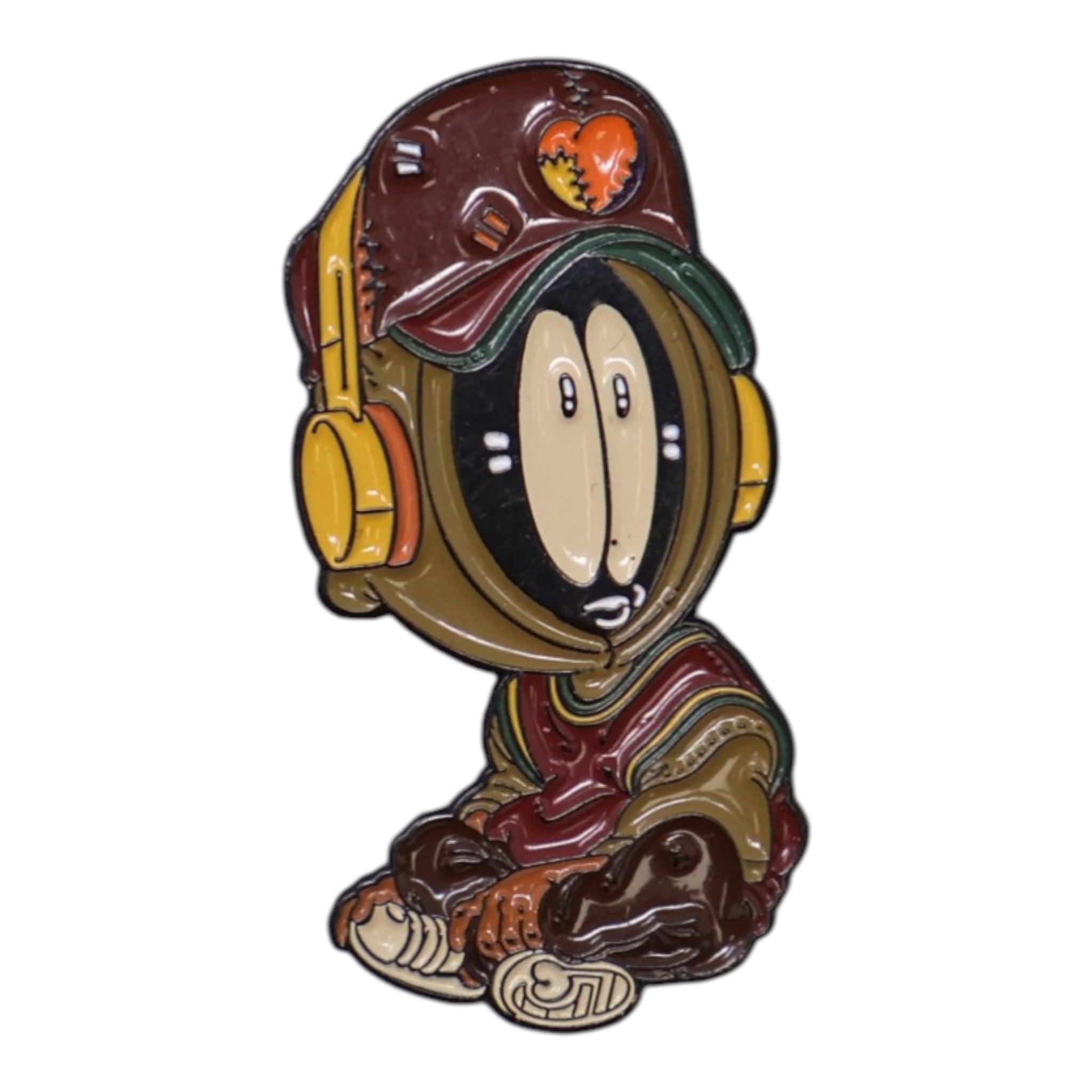 Hat Club Casette Tape Character Graphic Pin