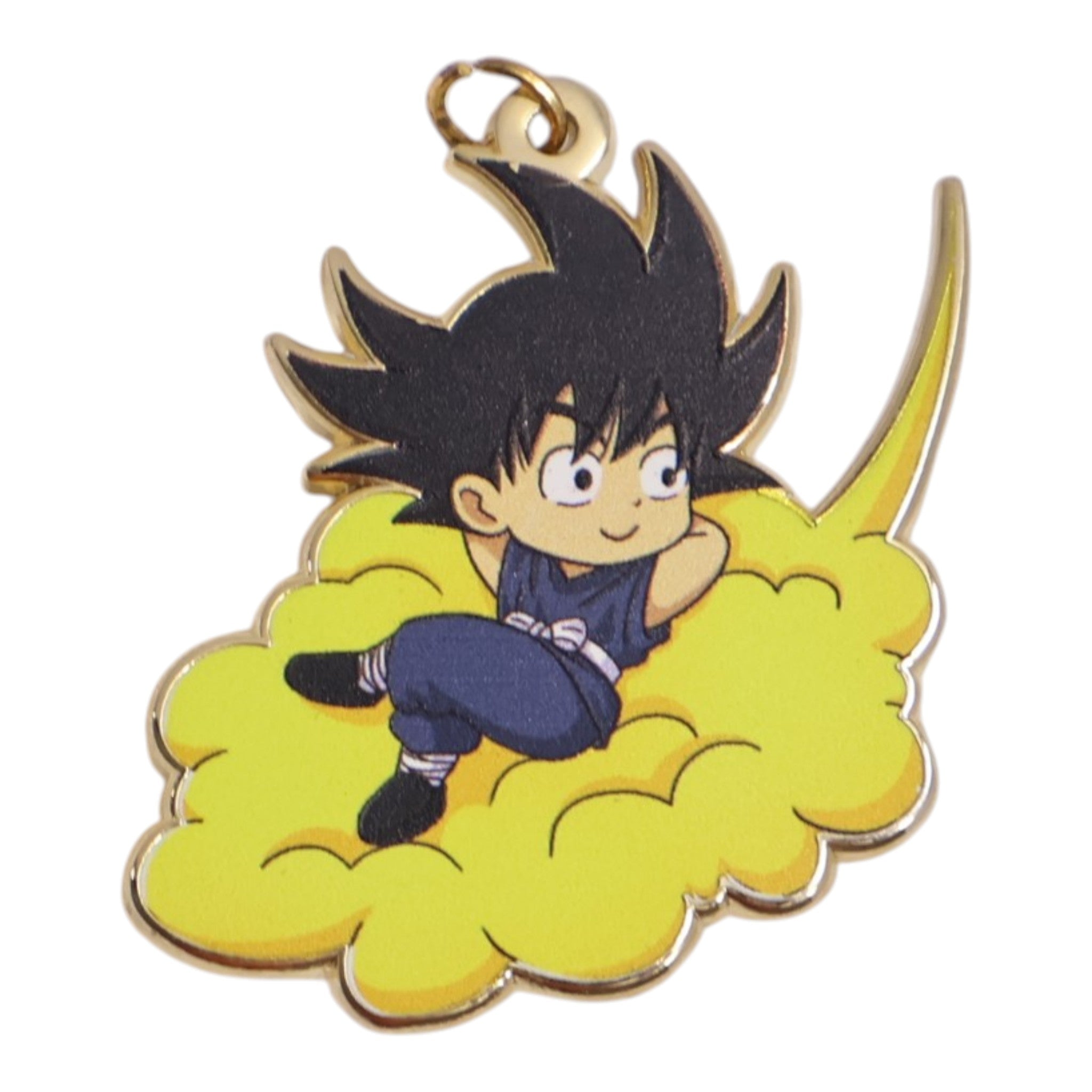 Kid Goku Son Goku on Nimbus Dragon Ball Graphic Pin