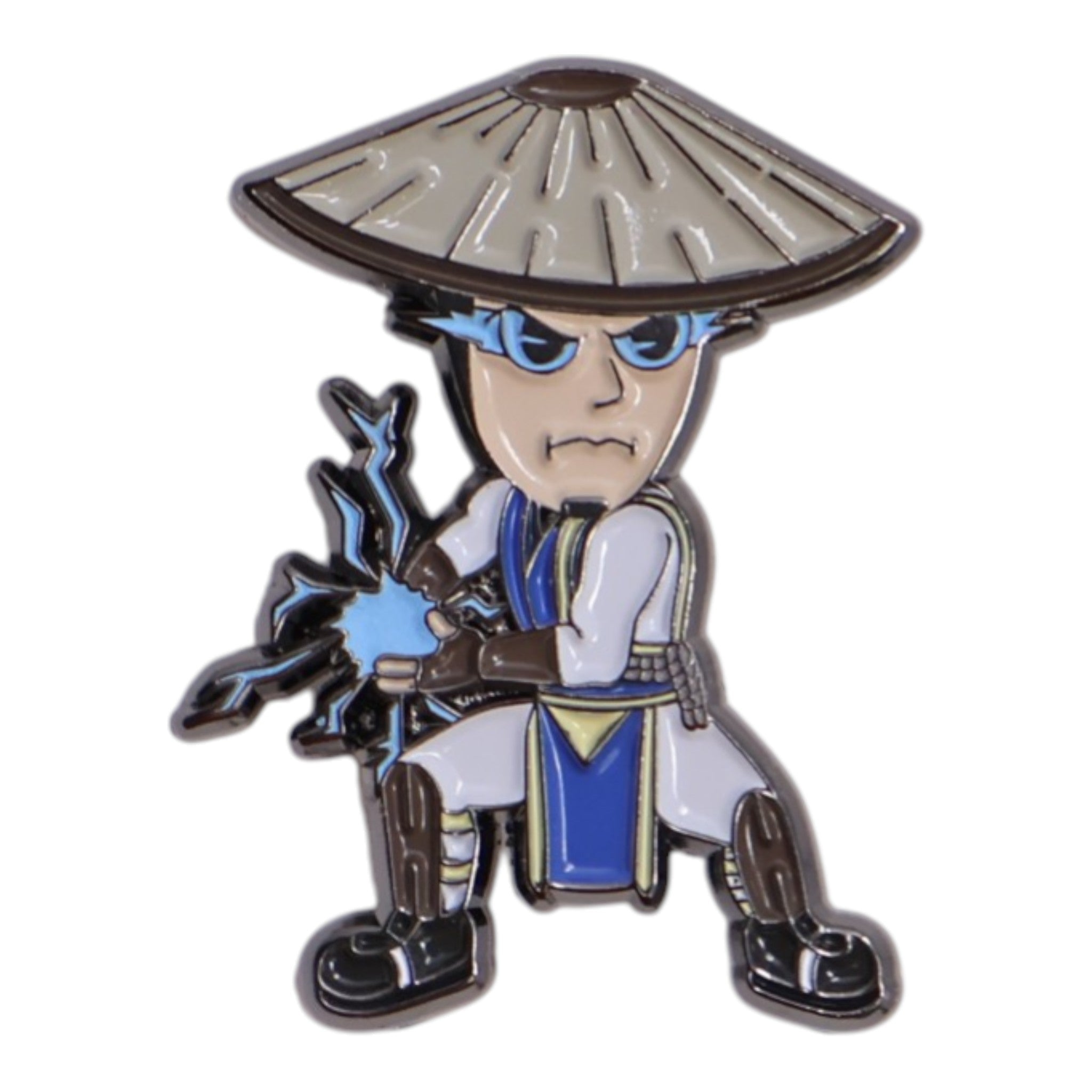 Raiden Mortal Kombat Graphic Pin
