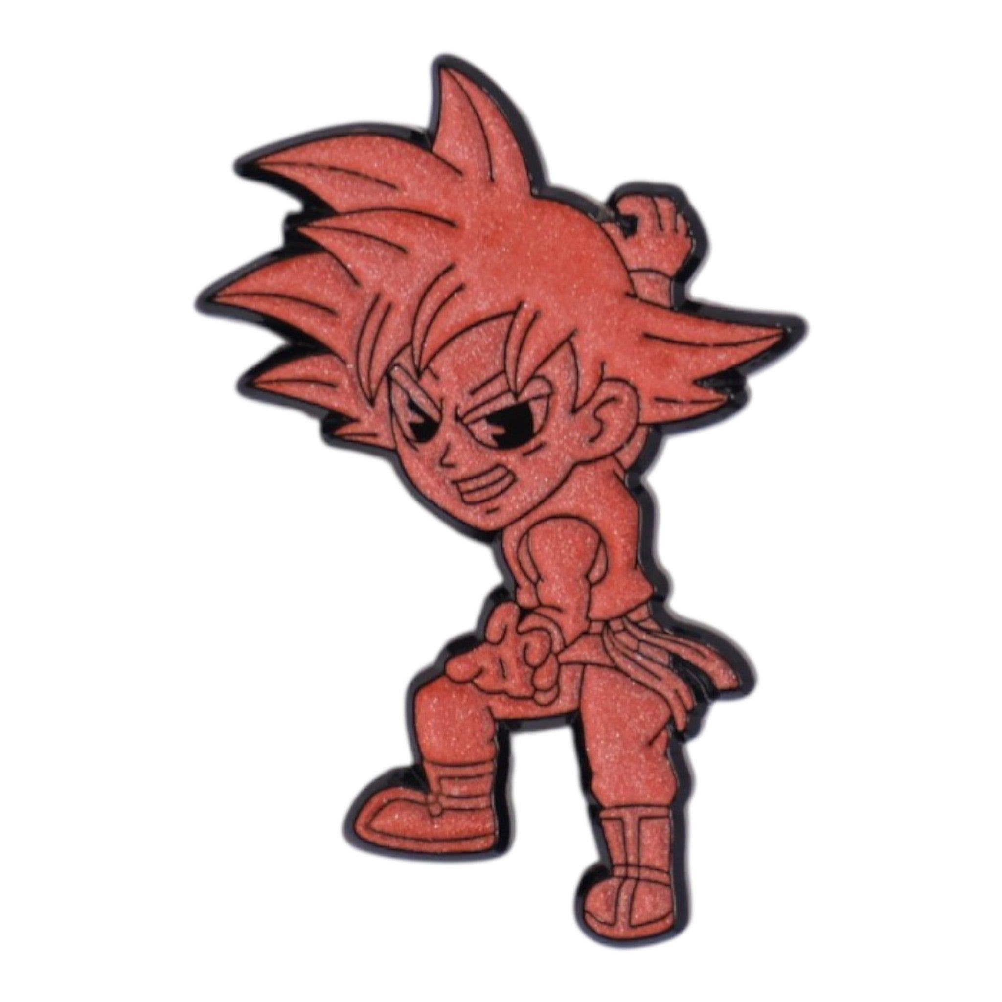 Red Kid Goku young Son Goku Dragon Ball Graphic Pin