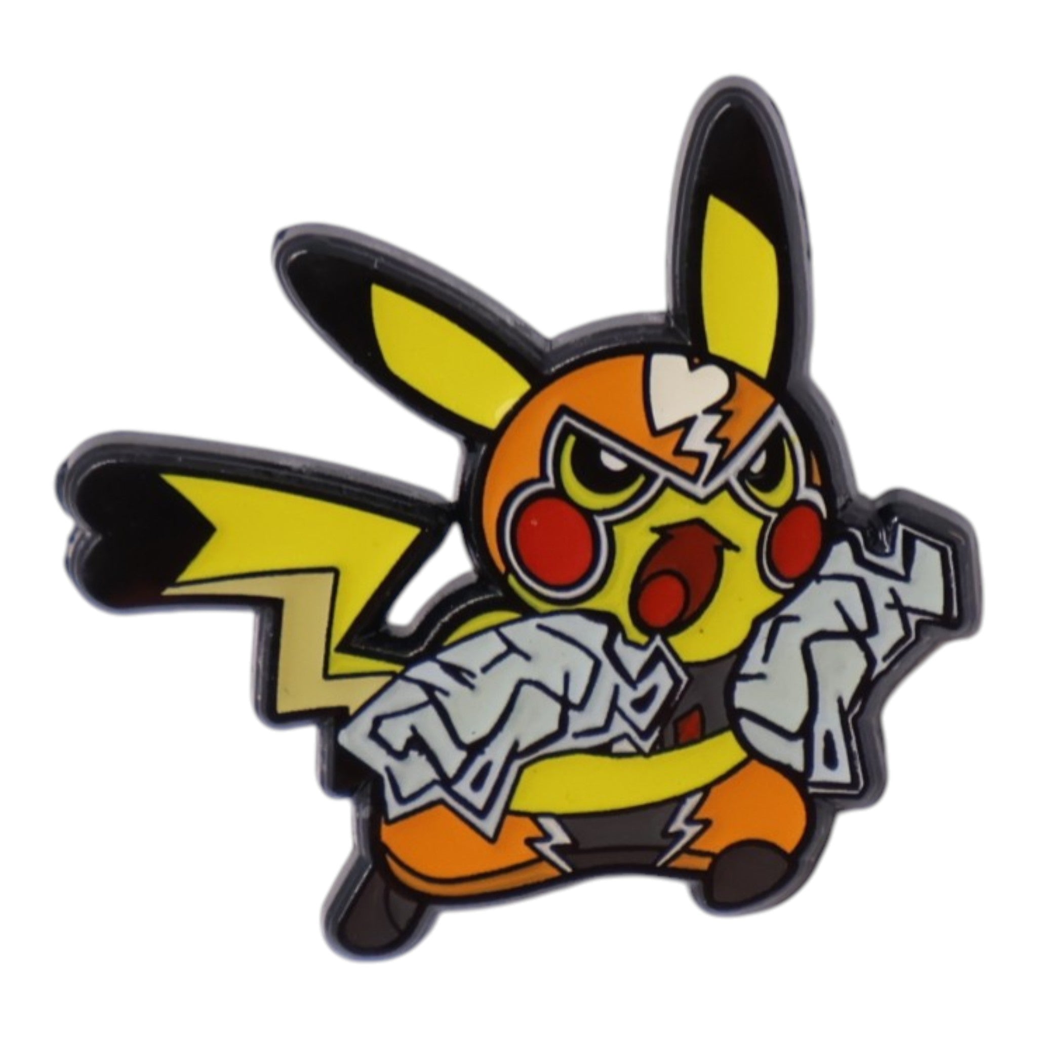 Pikachu Libre Pokemon Graphic Pin