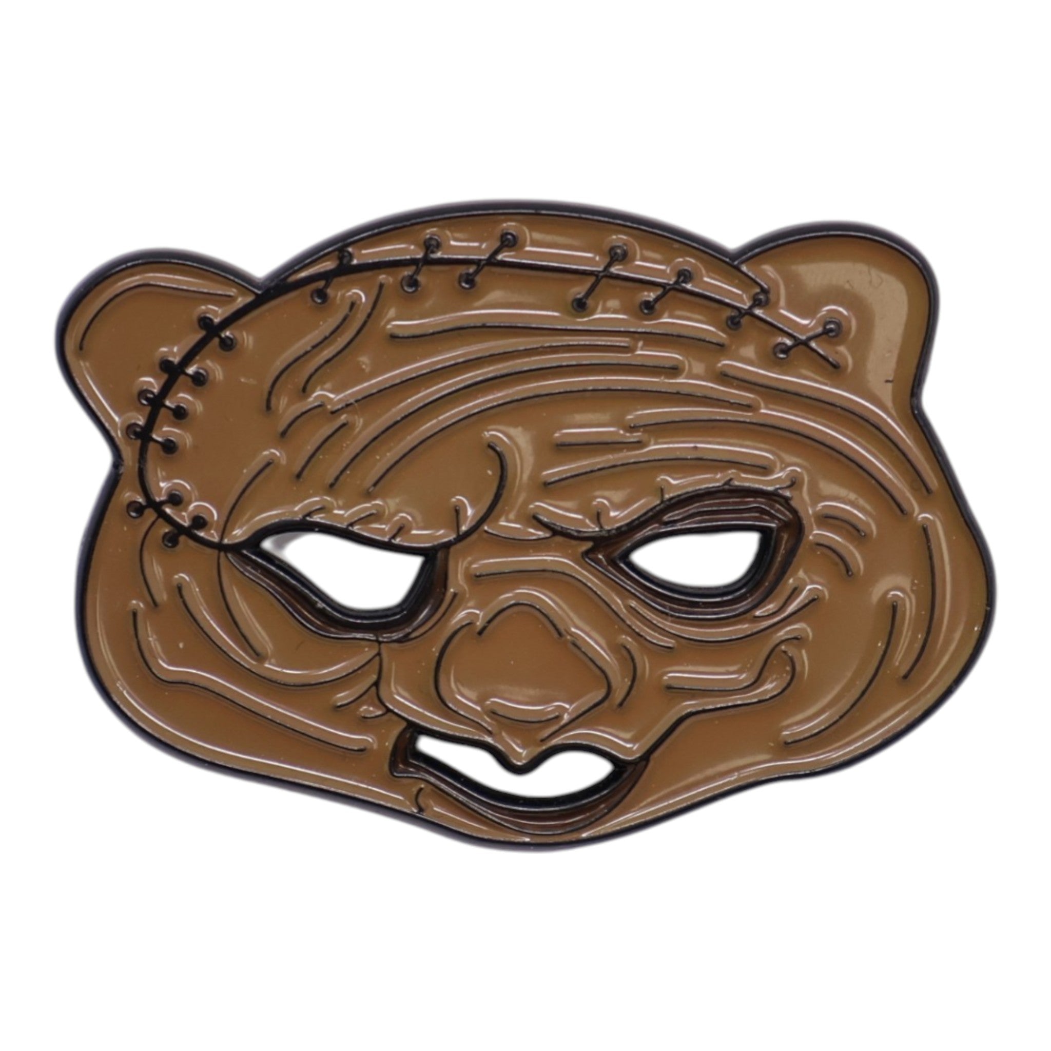 Leatherface Mask Graphic Pin