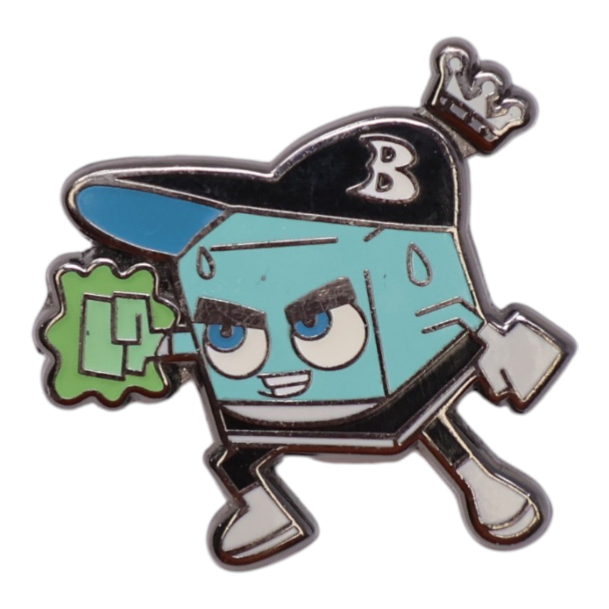 IceCube Glowing Energy Graphic Pin