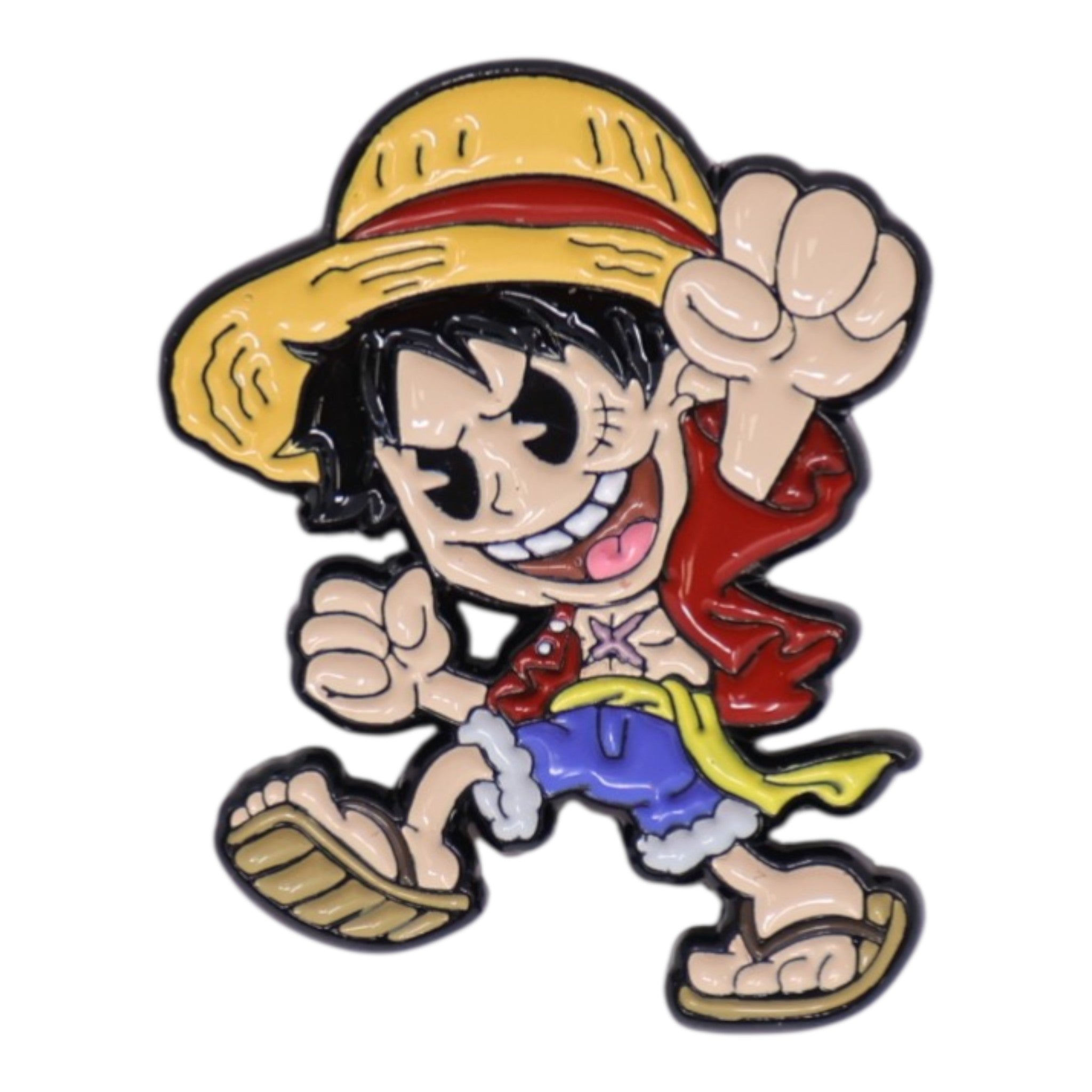 Monkey D Luffy One Piece Graphic Pin