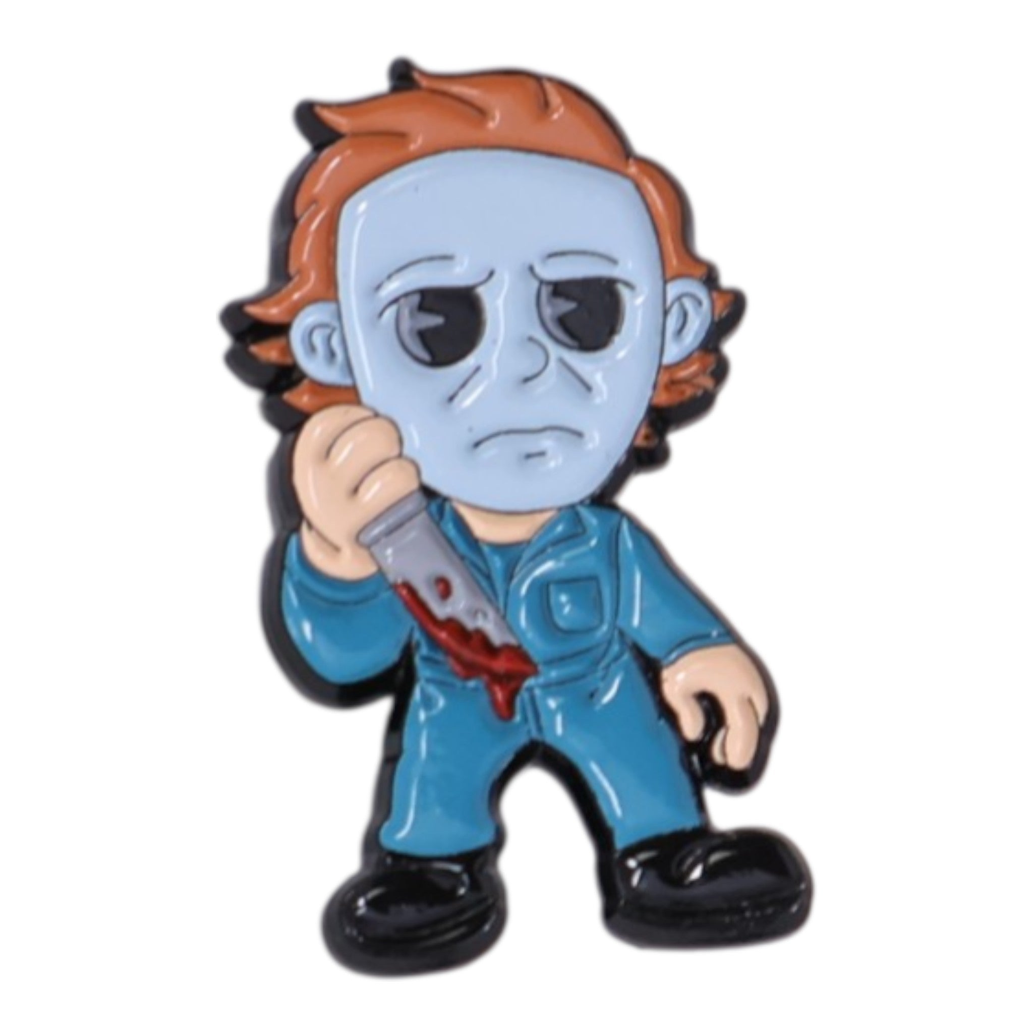 Michael Myers Halloween Graphic Pin