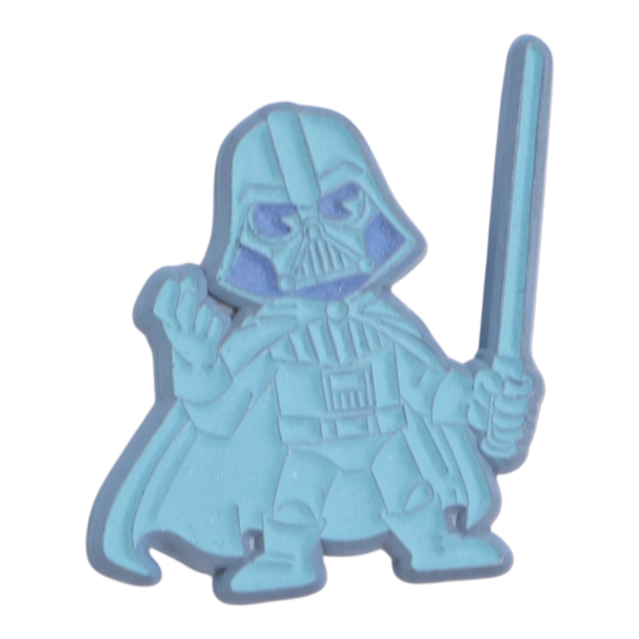 Blue Darth Vader Star Wars Graphic Pin