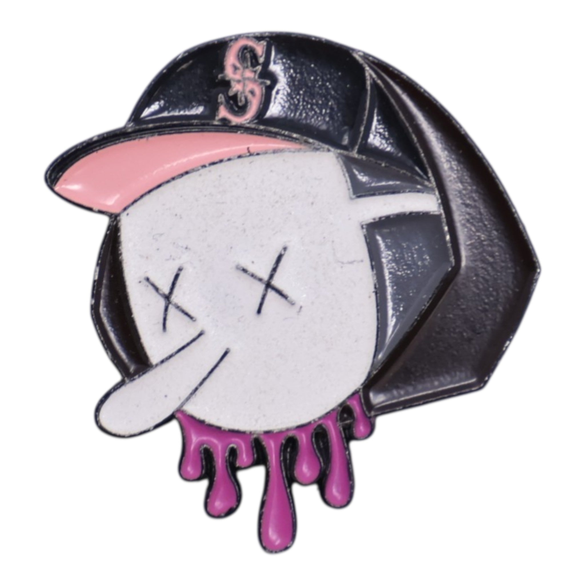 Melting Face Seattle Graphic Pin