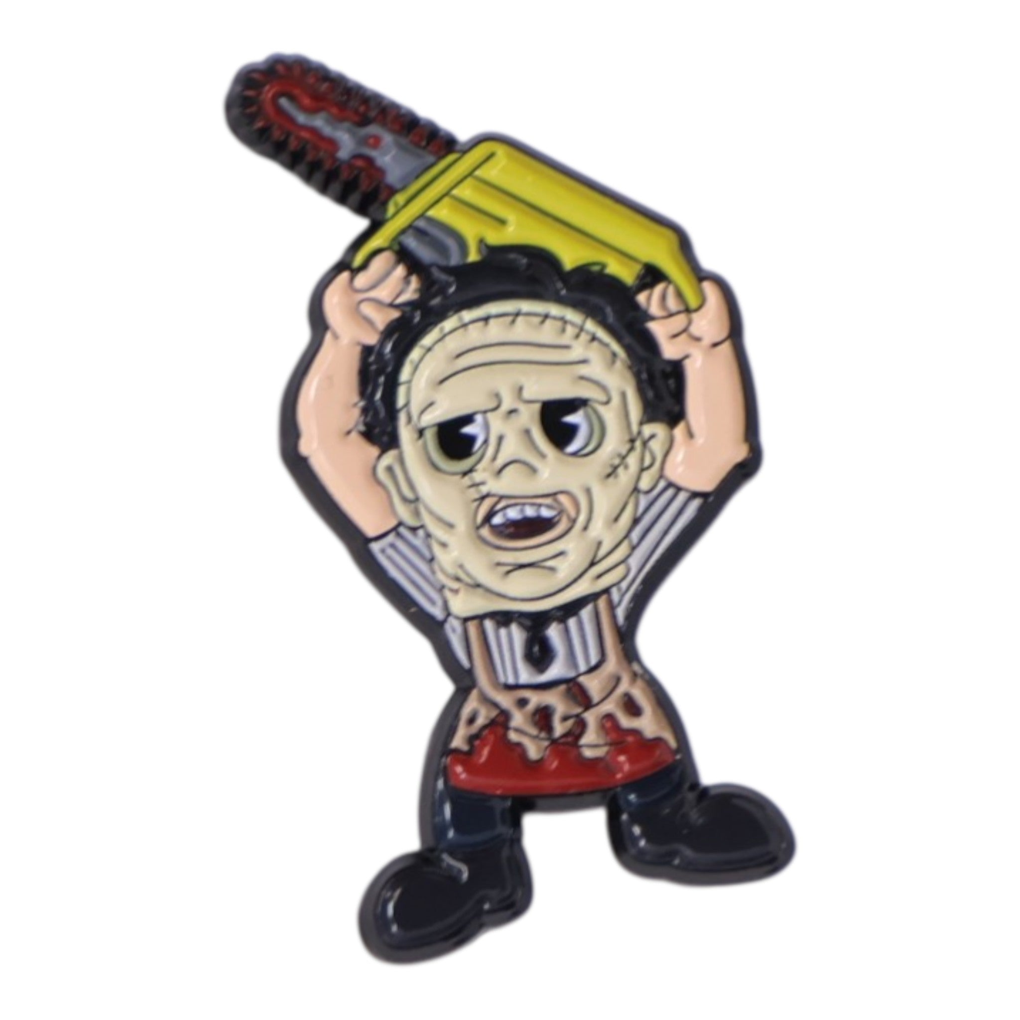 Leatherface The Texas Chain Saw Massacre Graphic Pin