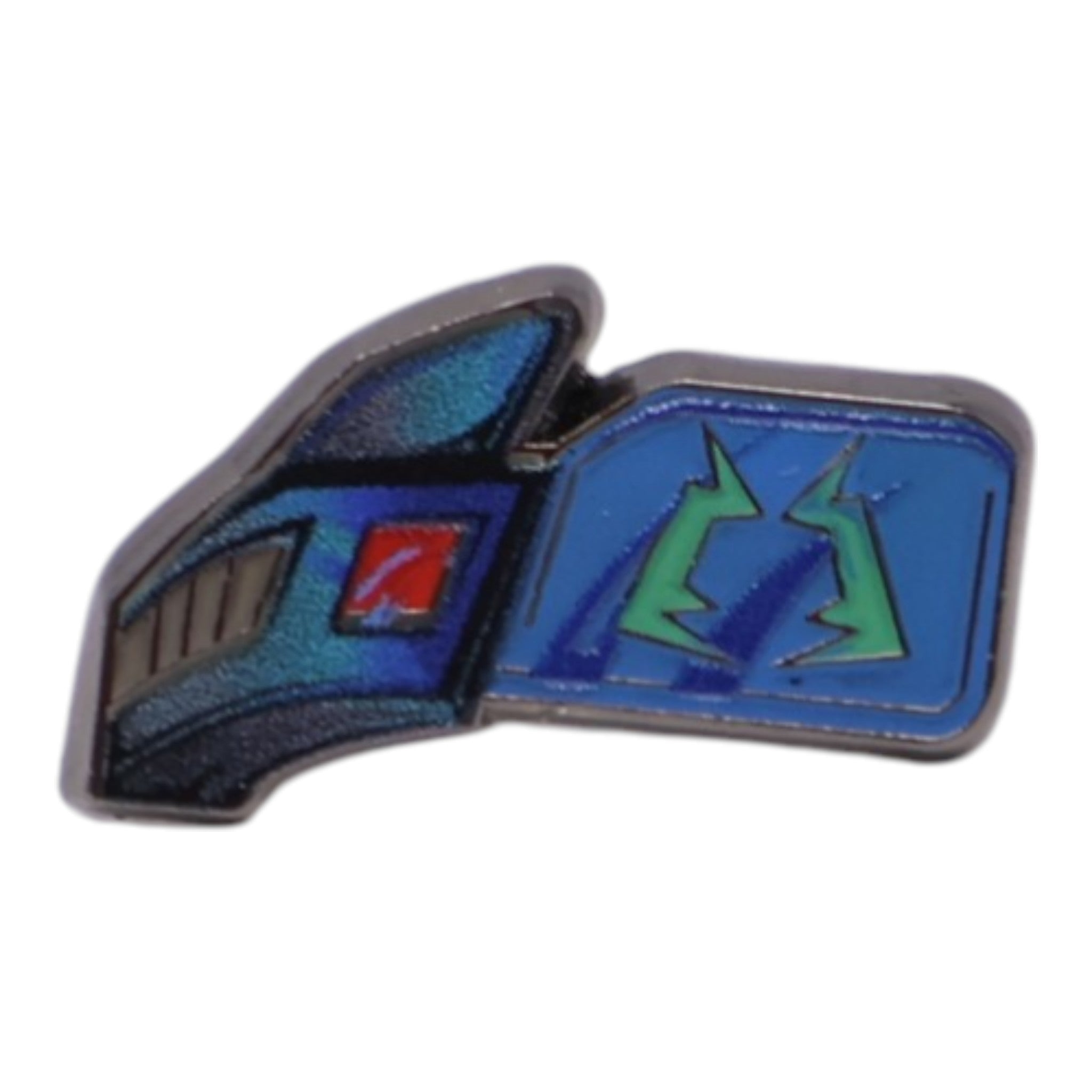 Blue Device Graphic Pin