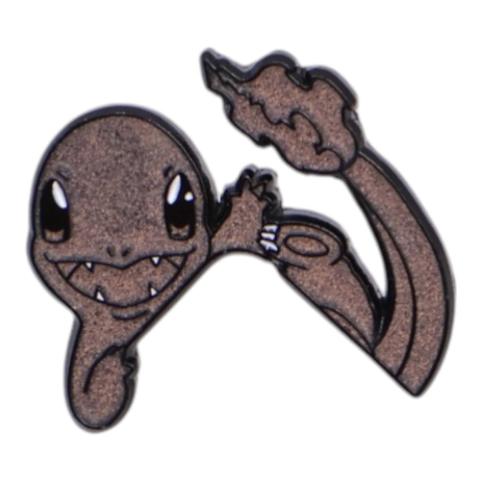 Brown Ghost Charmander Pokemon MLB Logo Pin