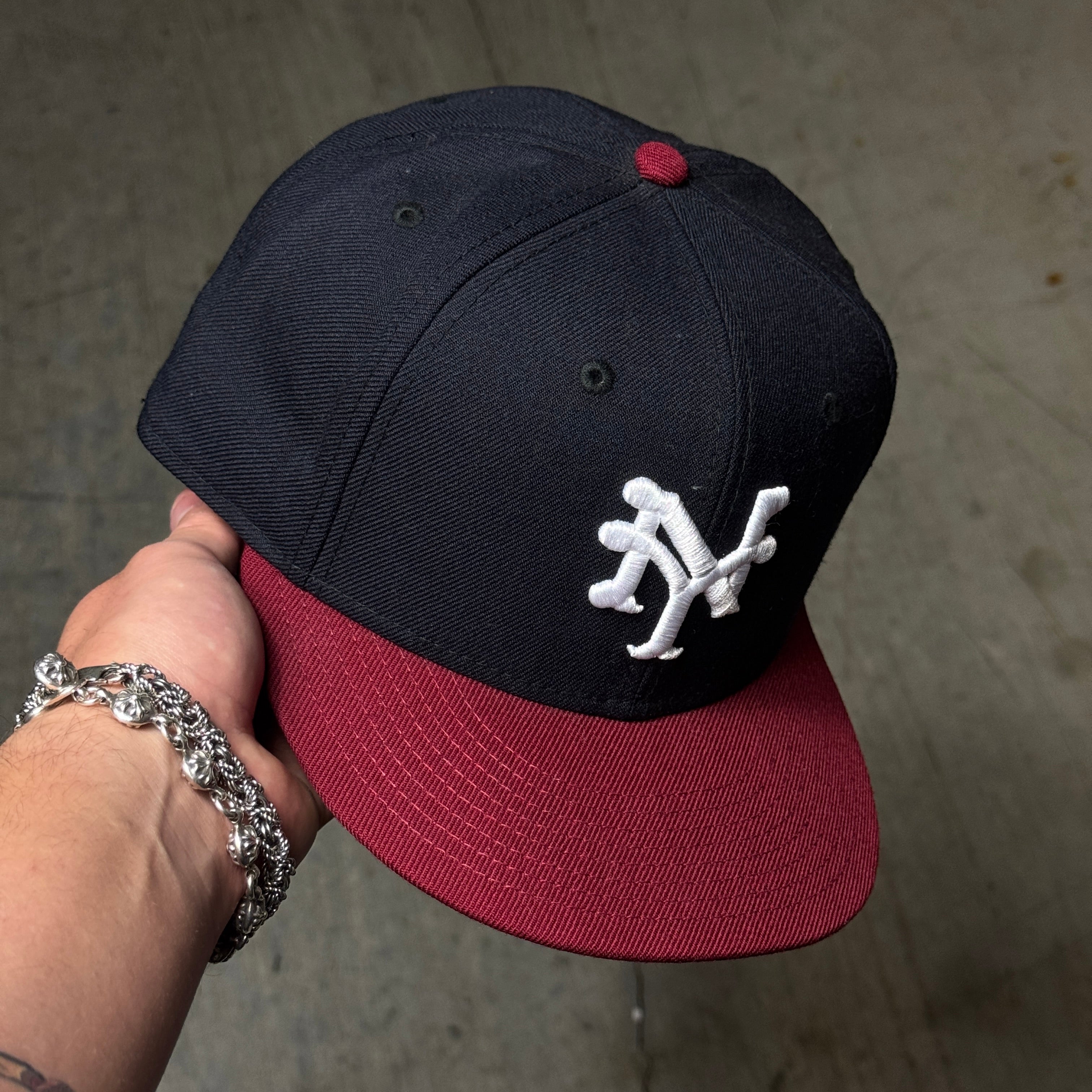 USED 5/8 Negro Leagues New York Cubans 59fifty New Era Fitted Cap Hat
