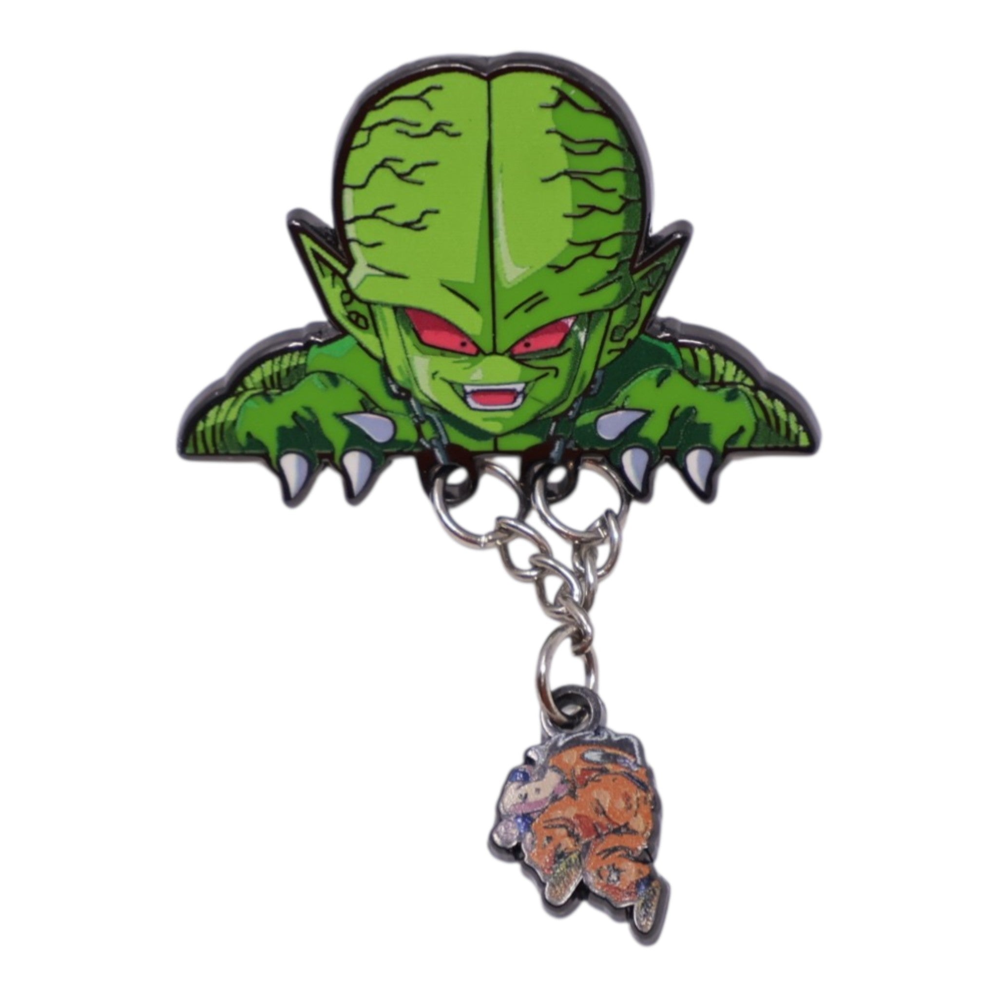 King Piccolo and Goku Dragon Ball Chain Pin