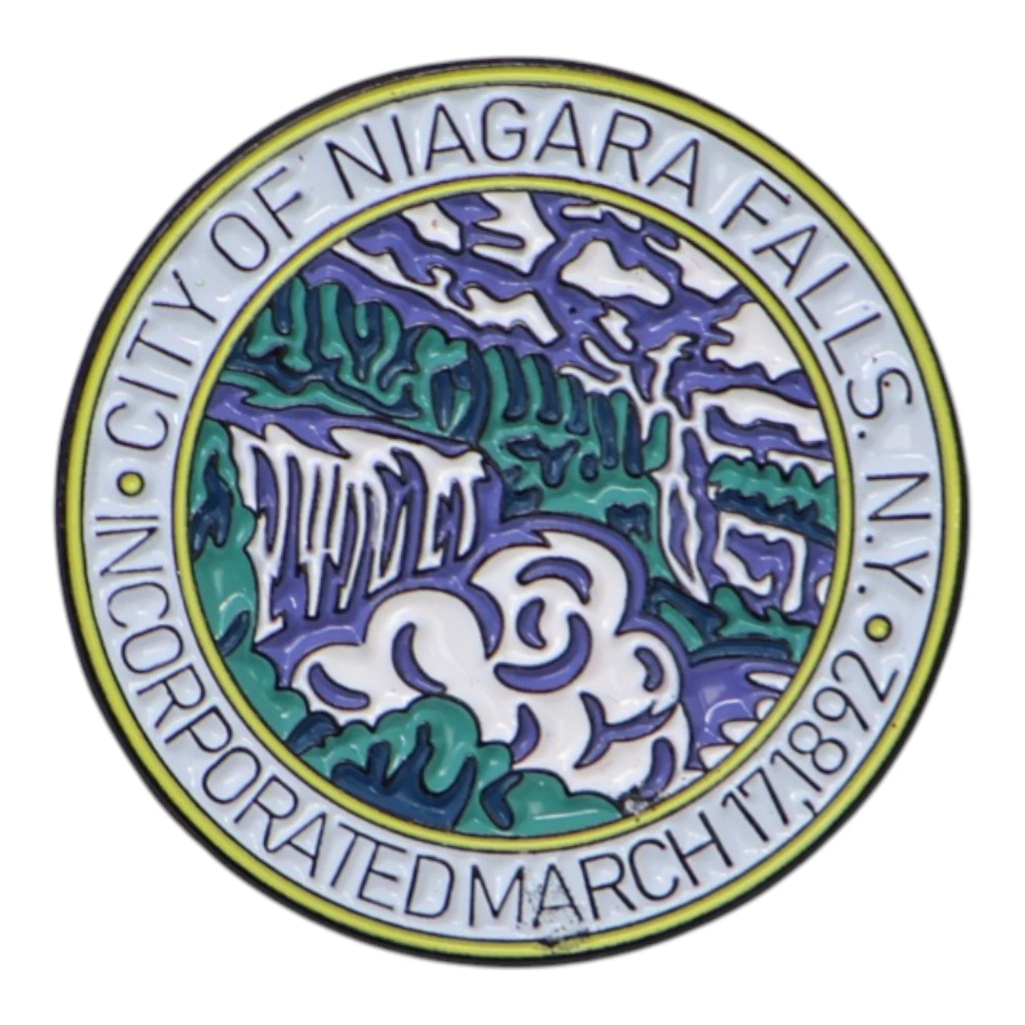 City of Niagara Falls Coin Pin