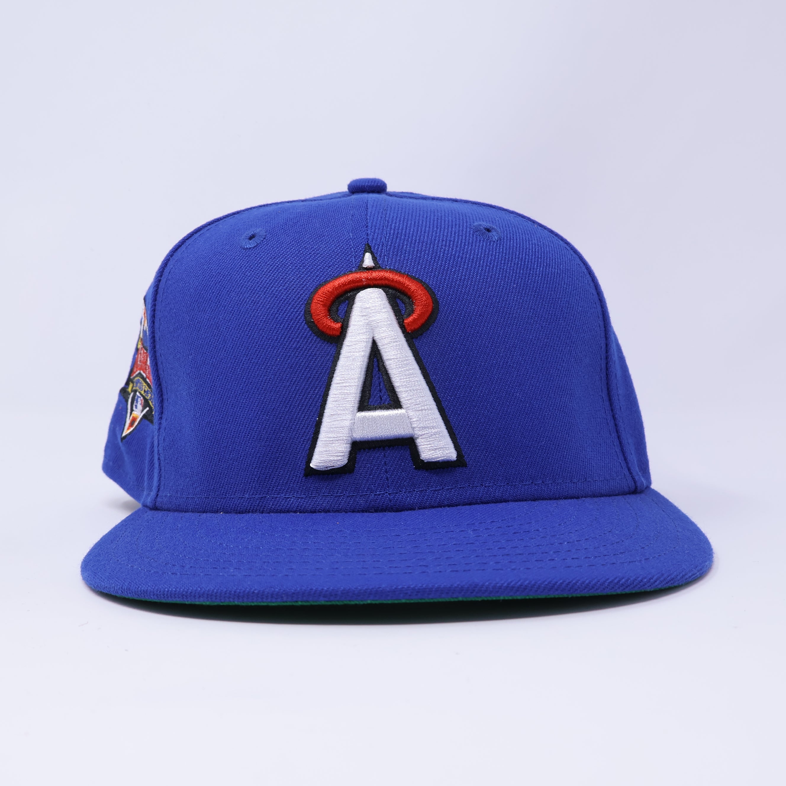 USED 1/8 Blue Los Angeles Angels 1989 All Star Game 59fifty New Era Fitted Hat Cap