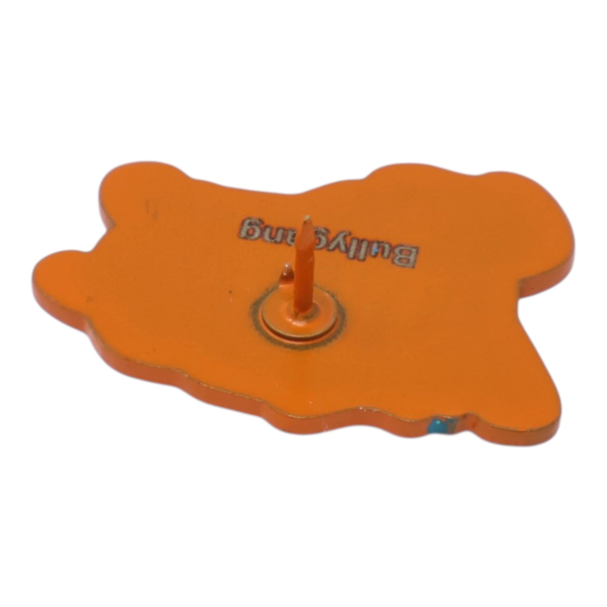 BULLY Orange Plating / Turquoise Graphic Pin