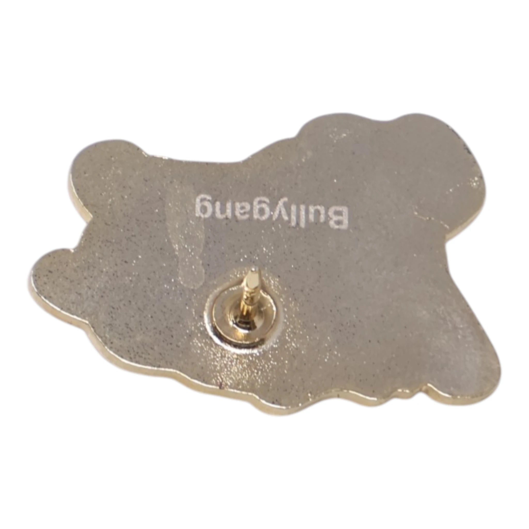 BULLY Silver Plating / Yellow Graphic Pin