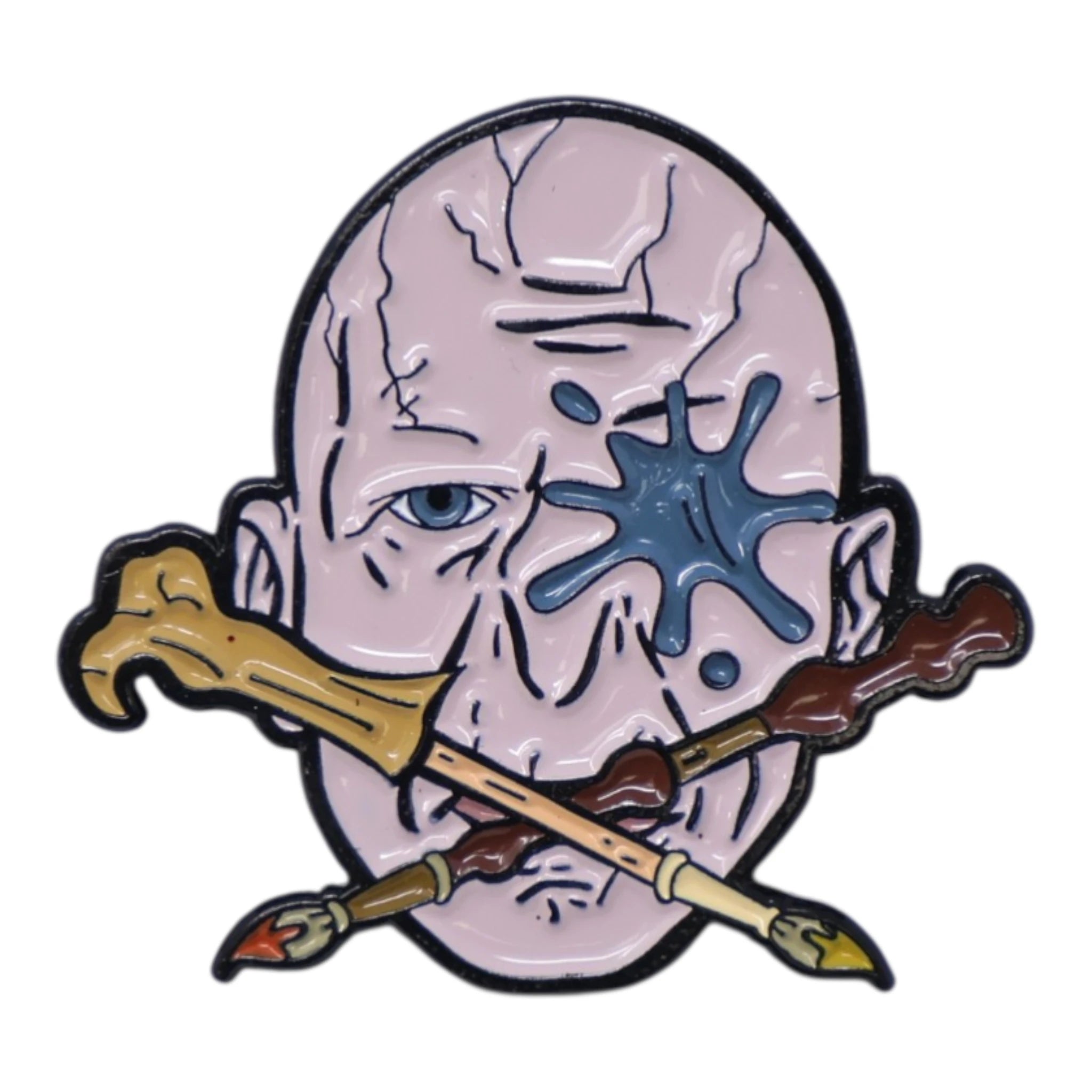 Snape Harry Potter Black Plating Graphic Pin