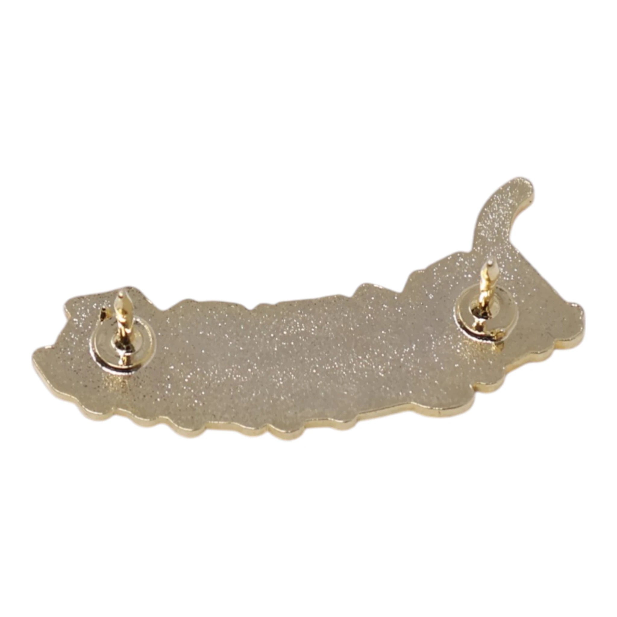 Orange "CARNAL" Script Pin