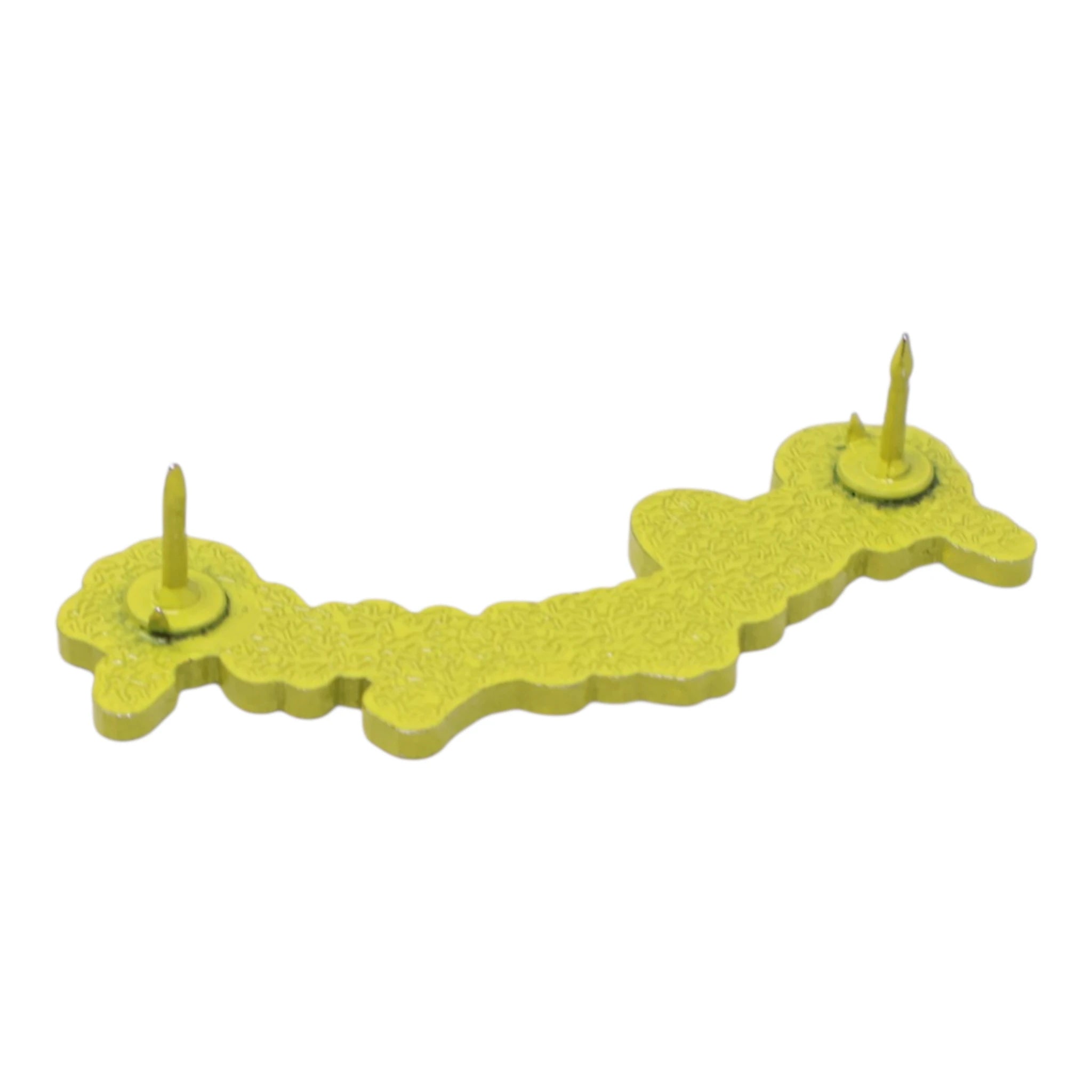 Yellow/Black F Your Feelings Script Pin