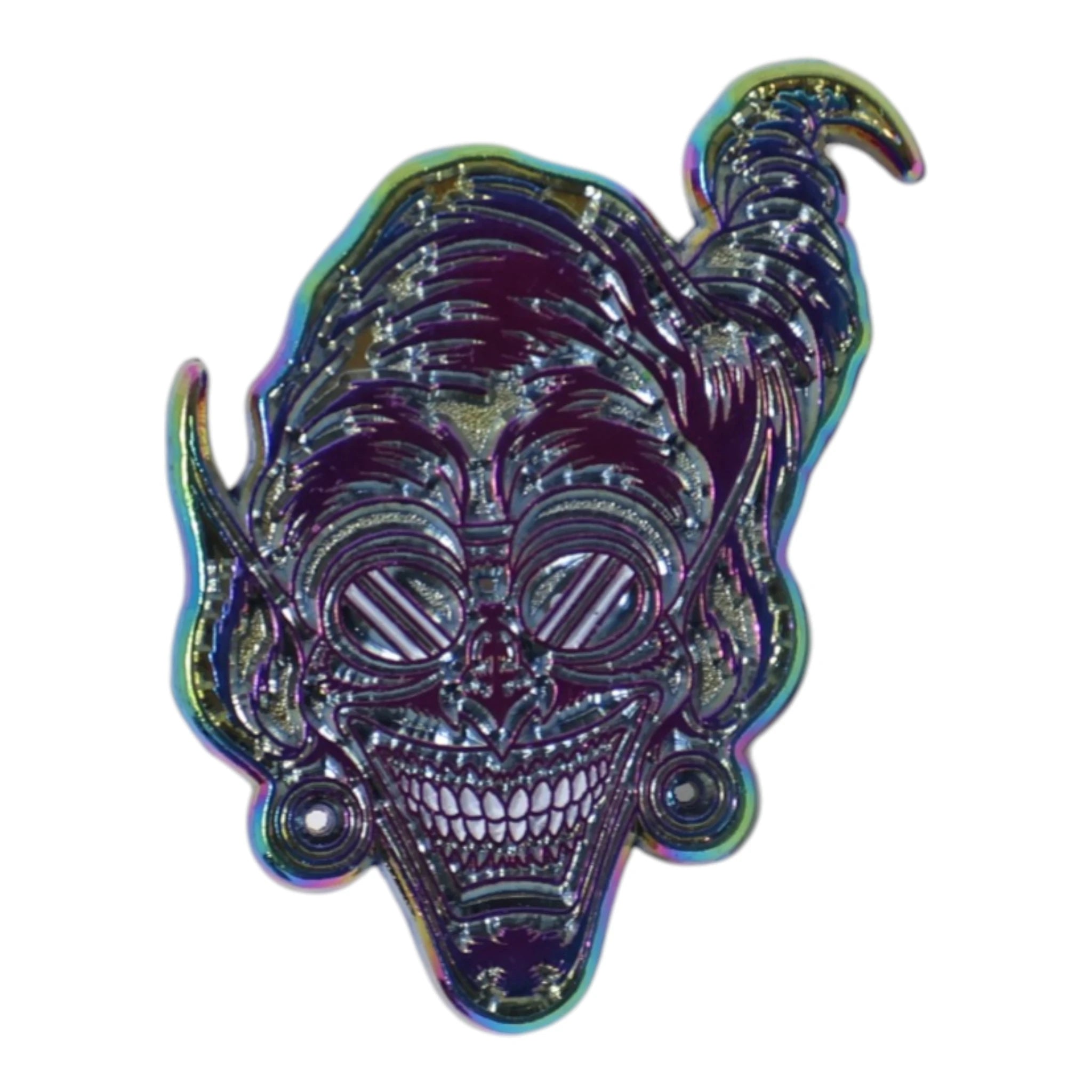 Irisidescent plating Goblin Graphic Pin