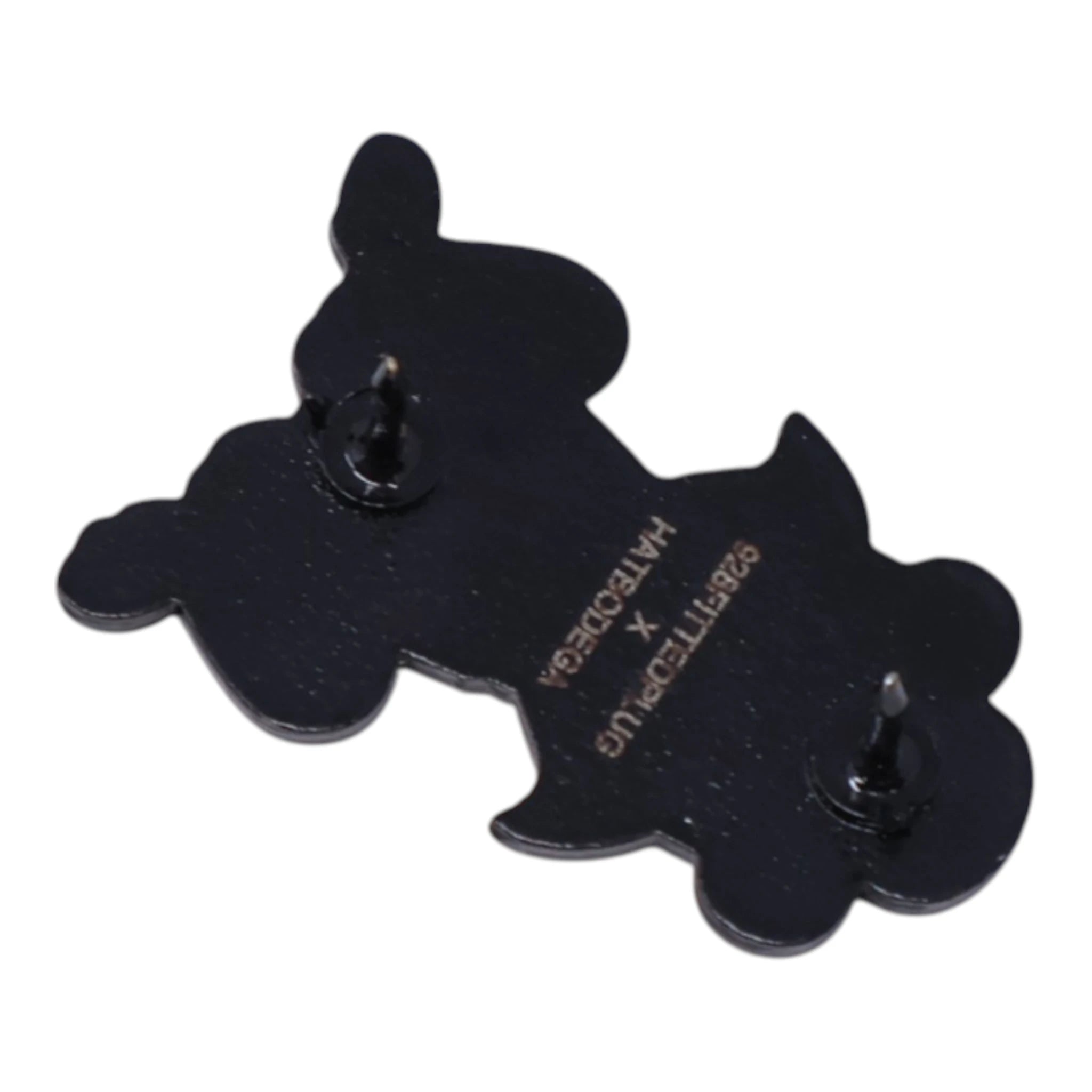 Psyco Cat Silver (White Cap) Graphic Pin