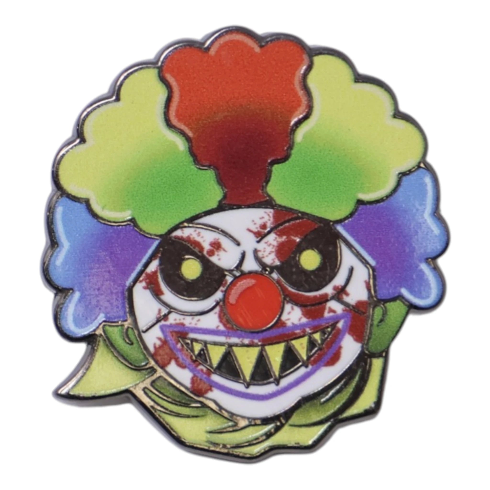 Goblin Clown Graphic Pin