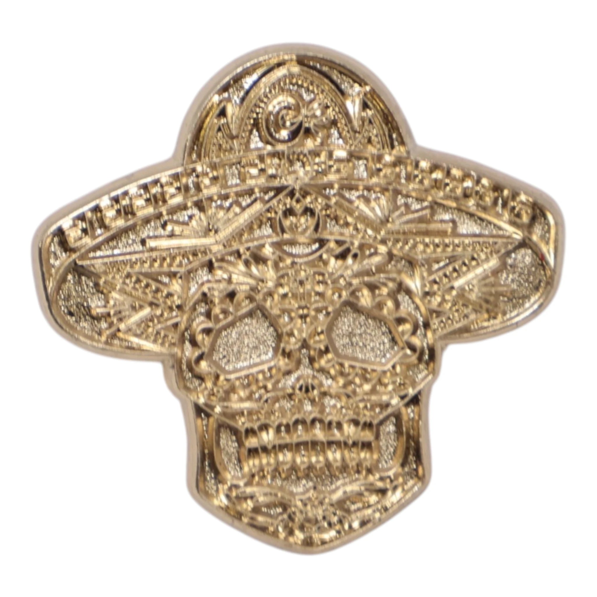 Gold Skeleton Sombrero