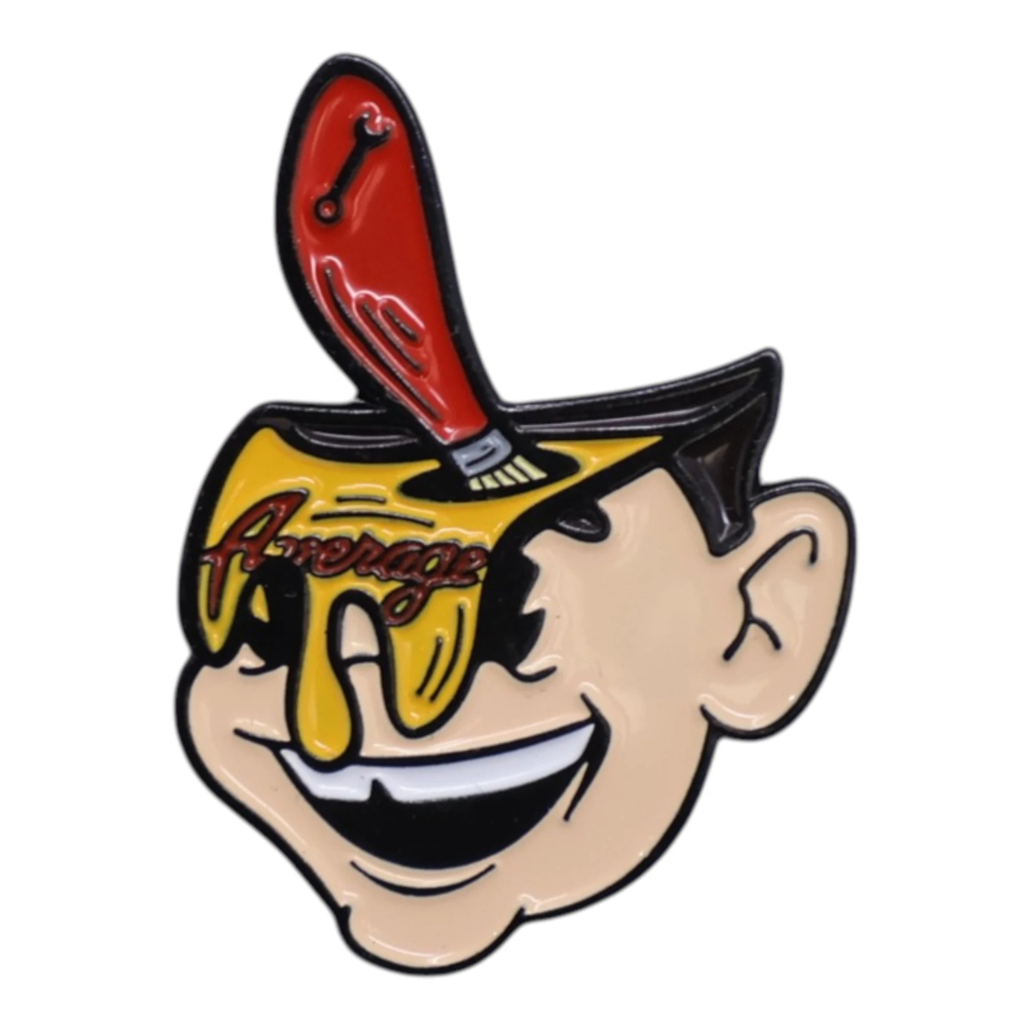 Cartoon Avengers Paint Bucket Umbrella Heights Graphic Pin
