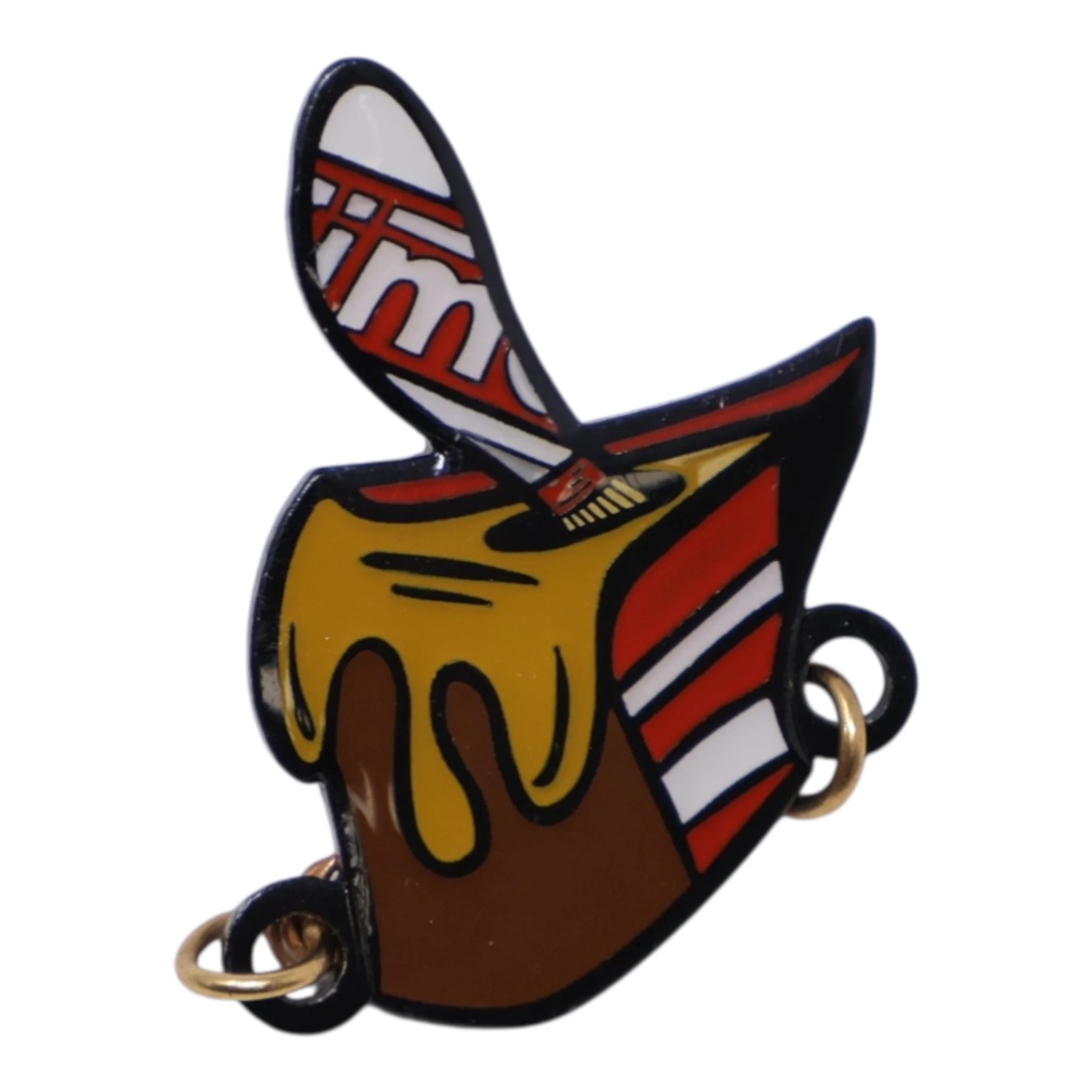 Tim Coffee Bucket Umbrella Heights Graphic Pin