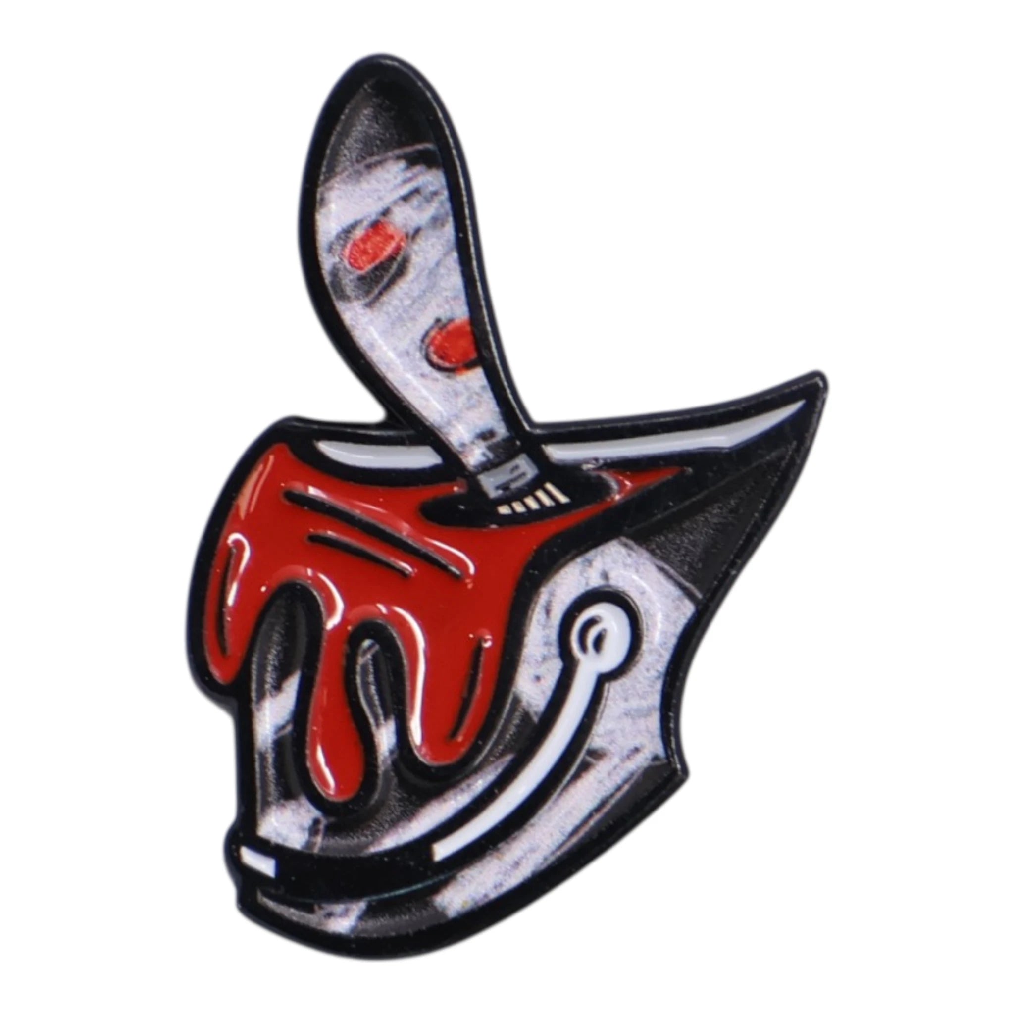 Artist Black/Red Bucket Umbrella Heights Graphic Pin