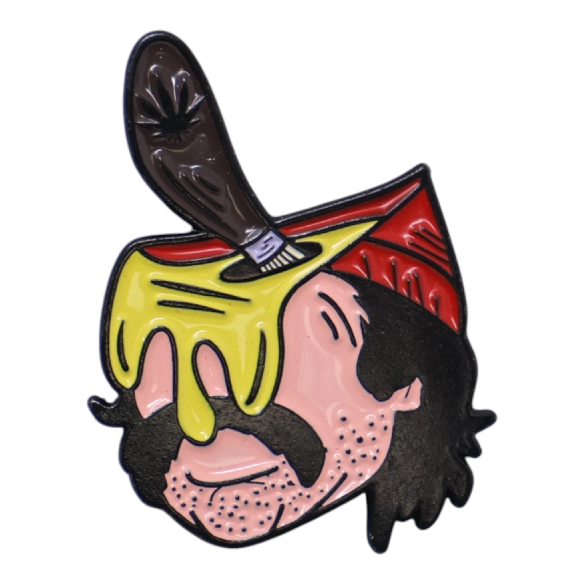Cheech Bucket Umbrella Heights Graphic Pin