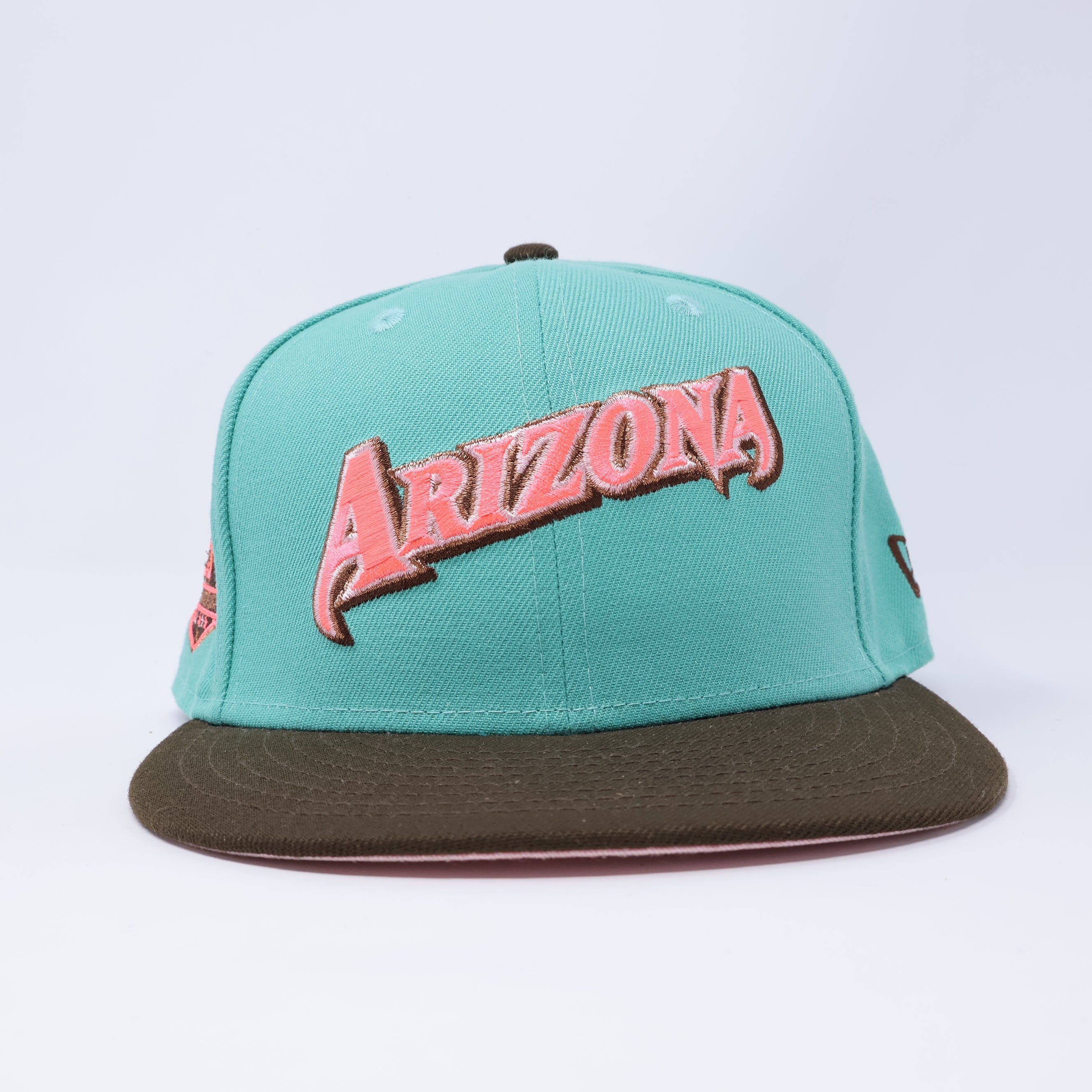 USED 7 3/8 Blue Arizona Diamondbacks 20th Anniversary 59FIFTY New Era Fitted Hat