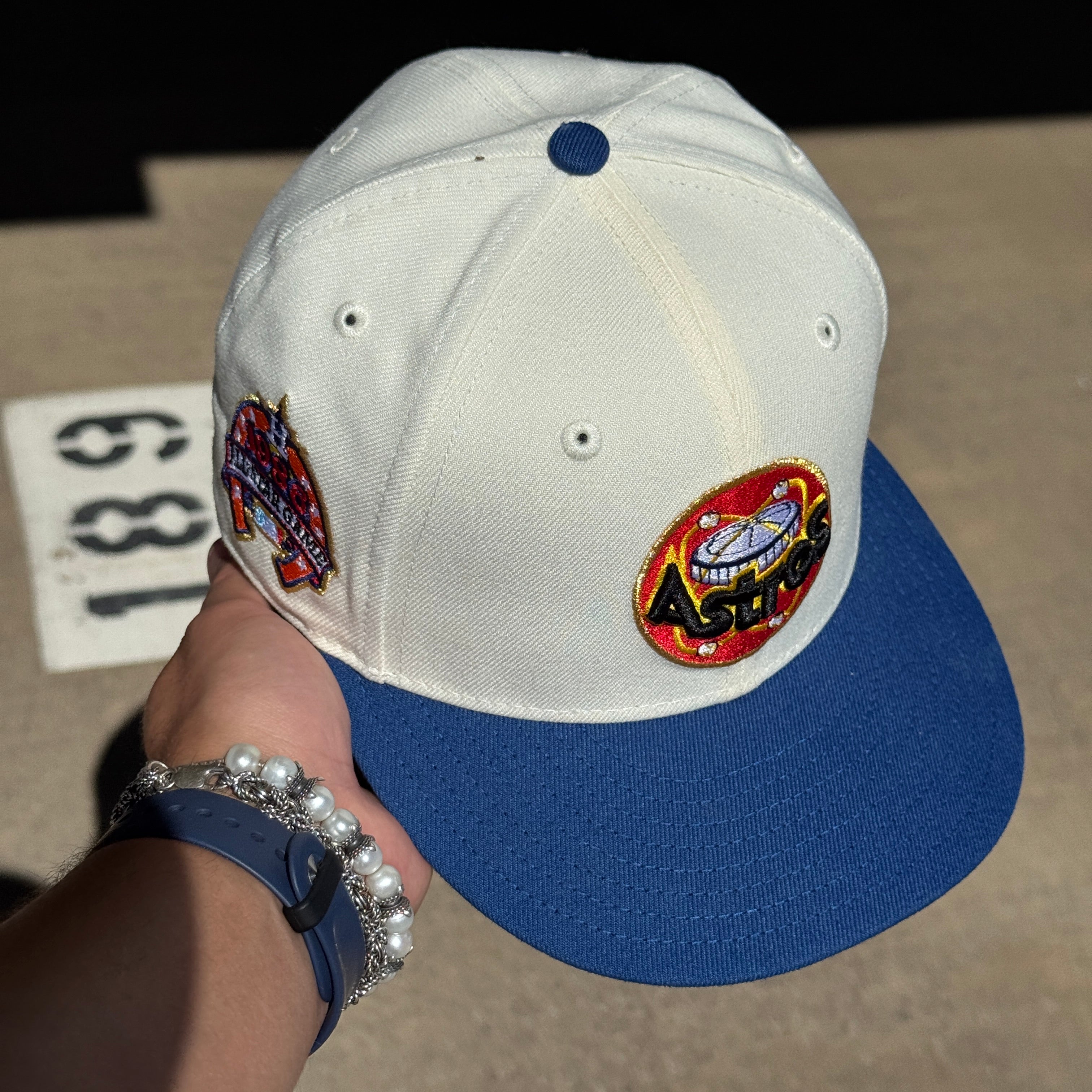 NEW ERA HOUSTON offers ASTROS 1986 MLB ALL STAR GAME CHROME 59FIFTY HAT SIZE 7 1/8