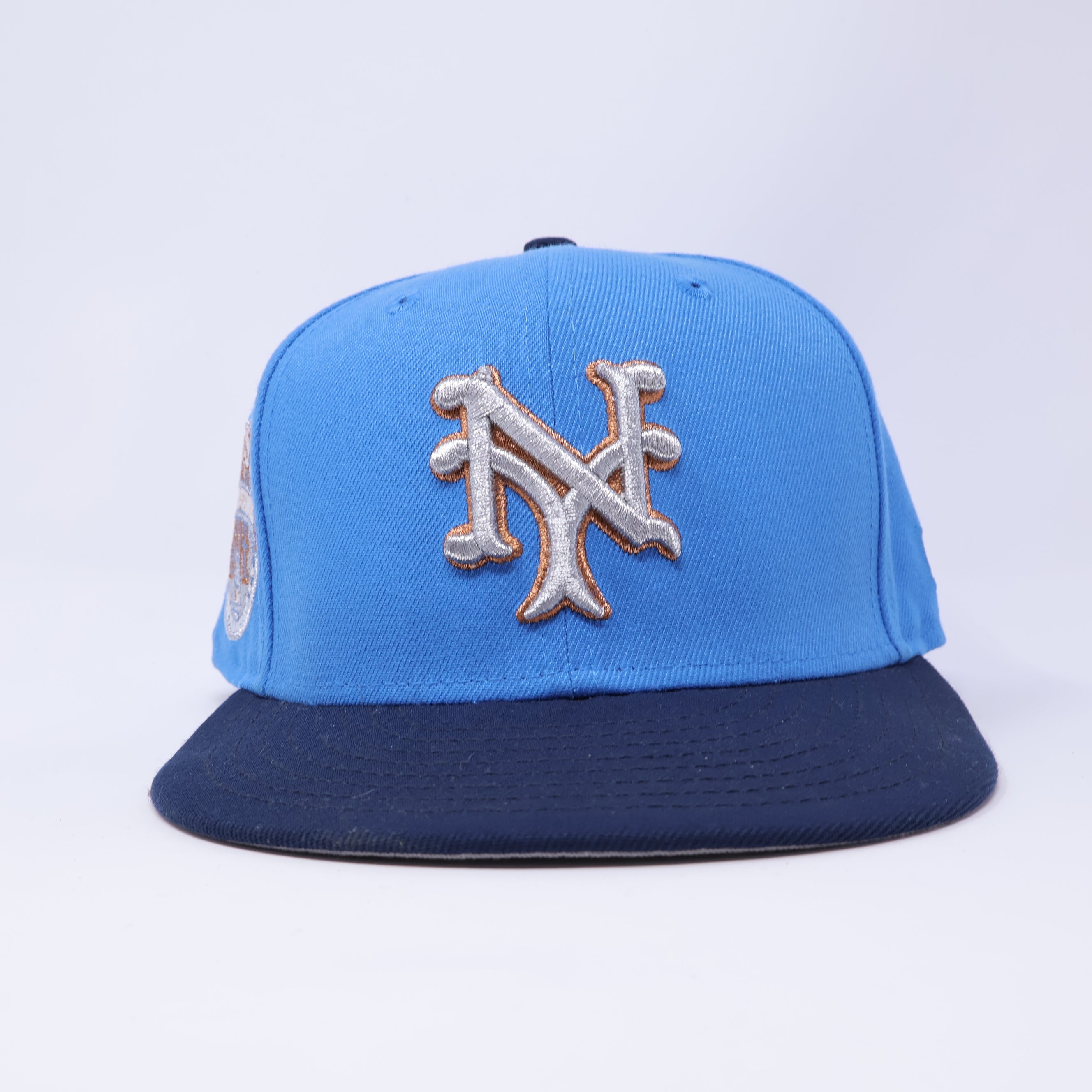 USED 3/8 Blue New York Giants 1984 All Star Game 59fifty New Era Fitted Hat Cap