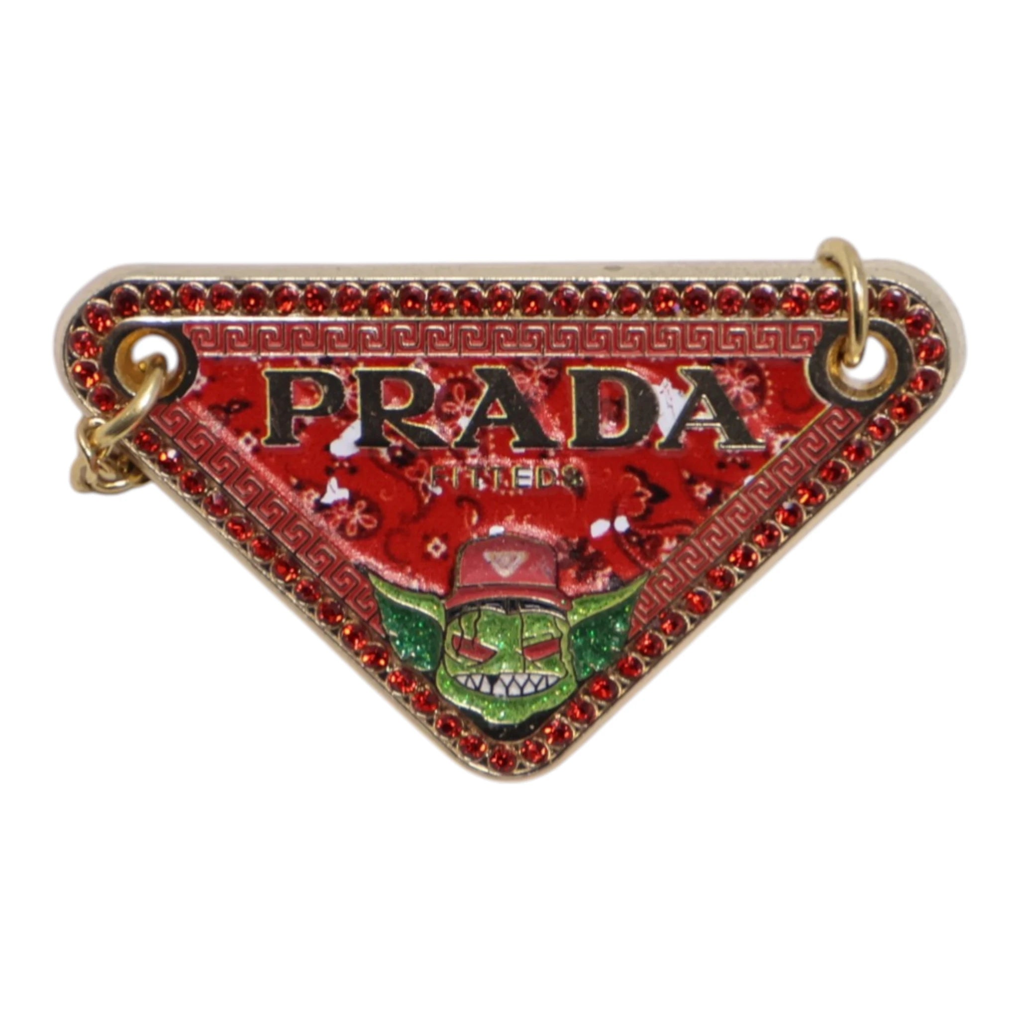 Red/Green/Gold Goblin Designer Inspired Graphic Pin